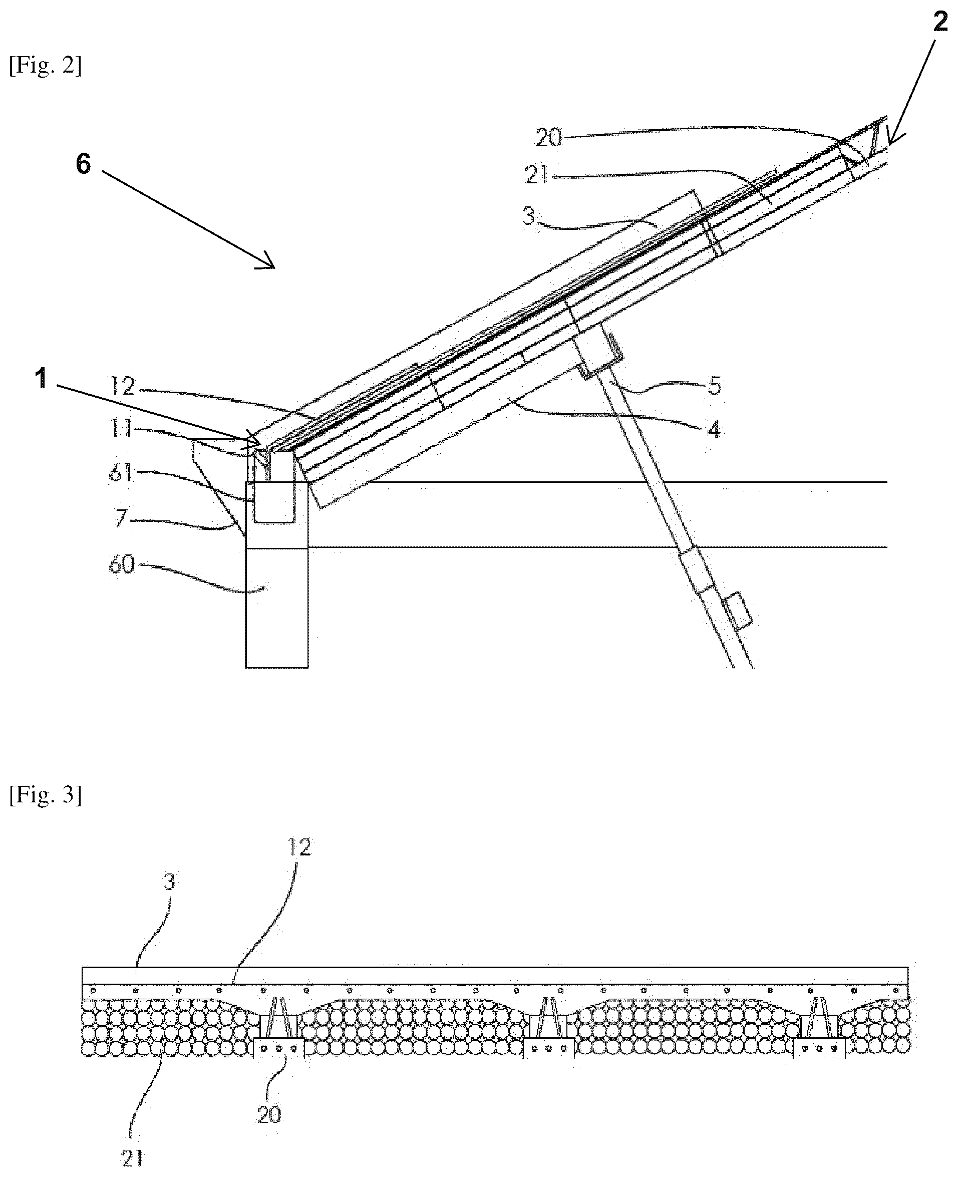 Patent US12460412 Figure 2 – Reinforced concrete monocoque roof construction method