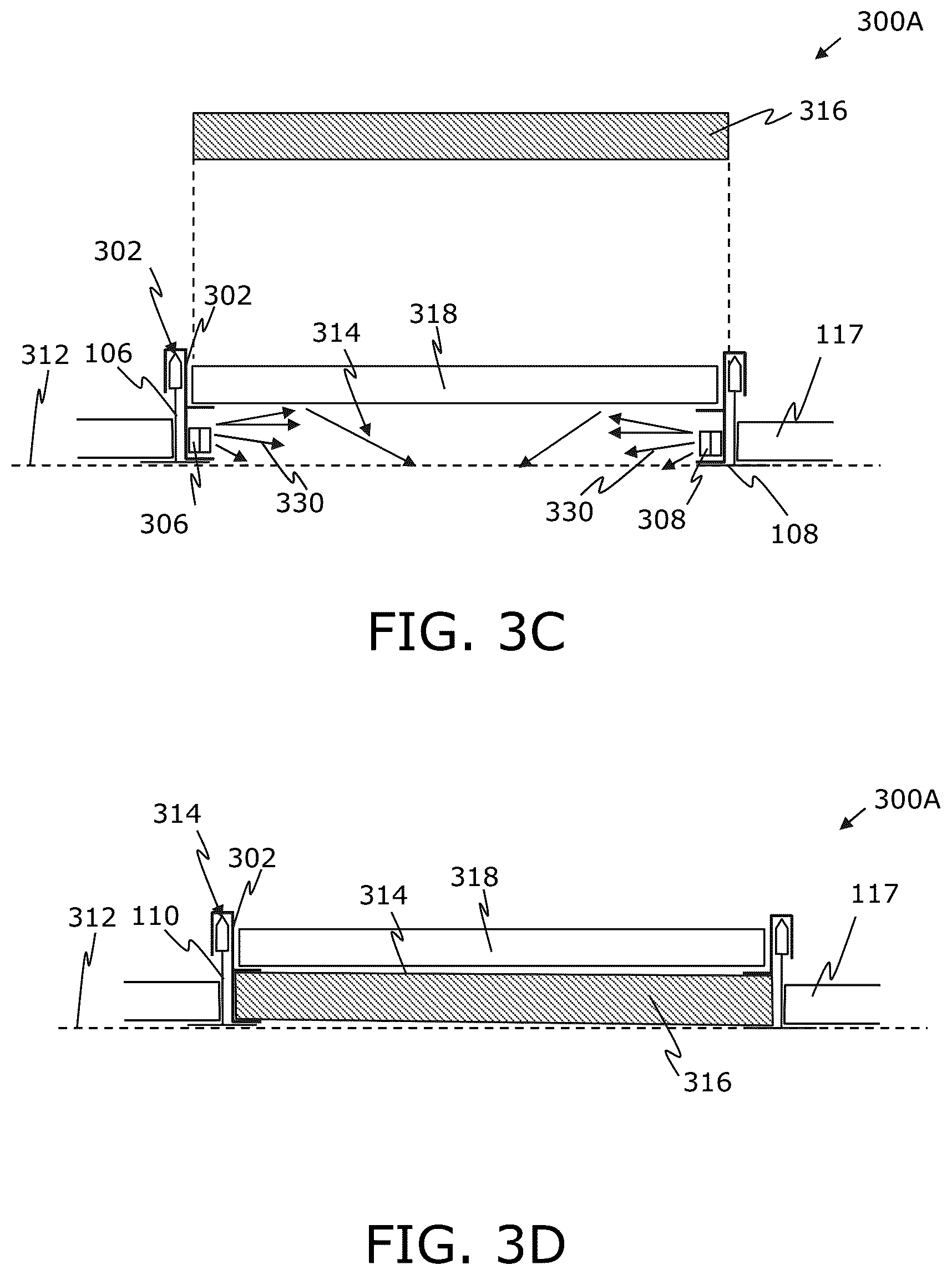 Patent US12460413 Figure 5 – Configurable linear lighting module for suspended ceiling grid assemblies