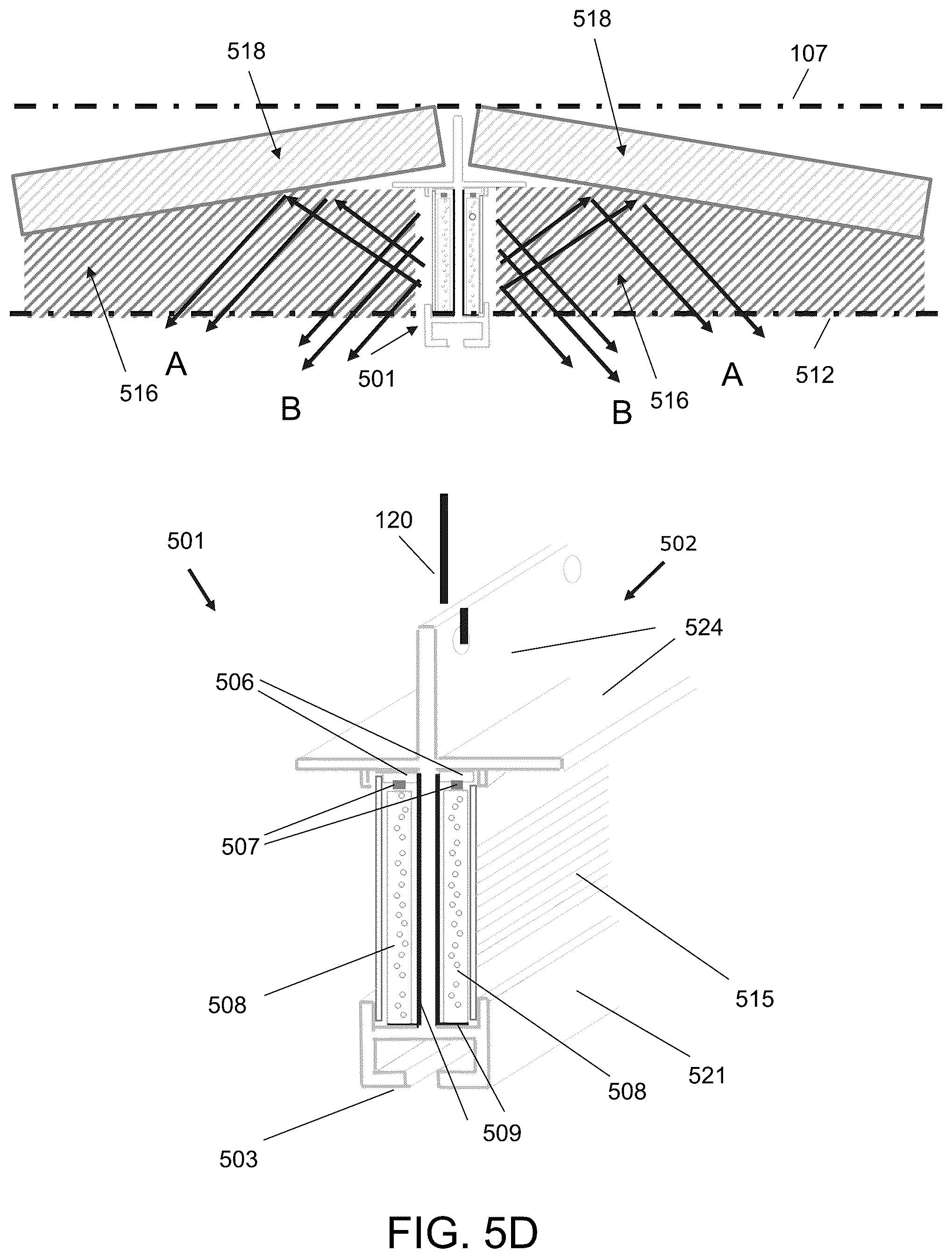 Patent US12460413 Figure 12 – Configurable linear lighting module for suspended ceiling grid assemblies