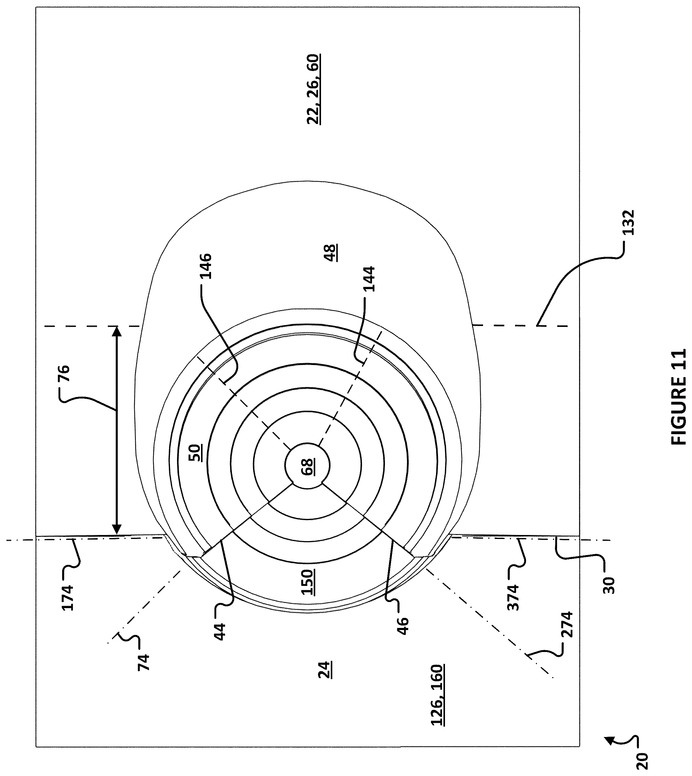 Patent US12460415 Figure 7 – Roof flashing