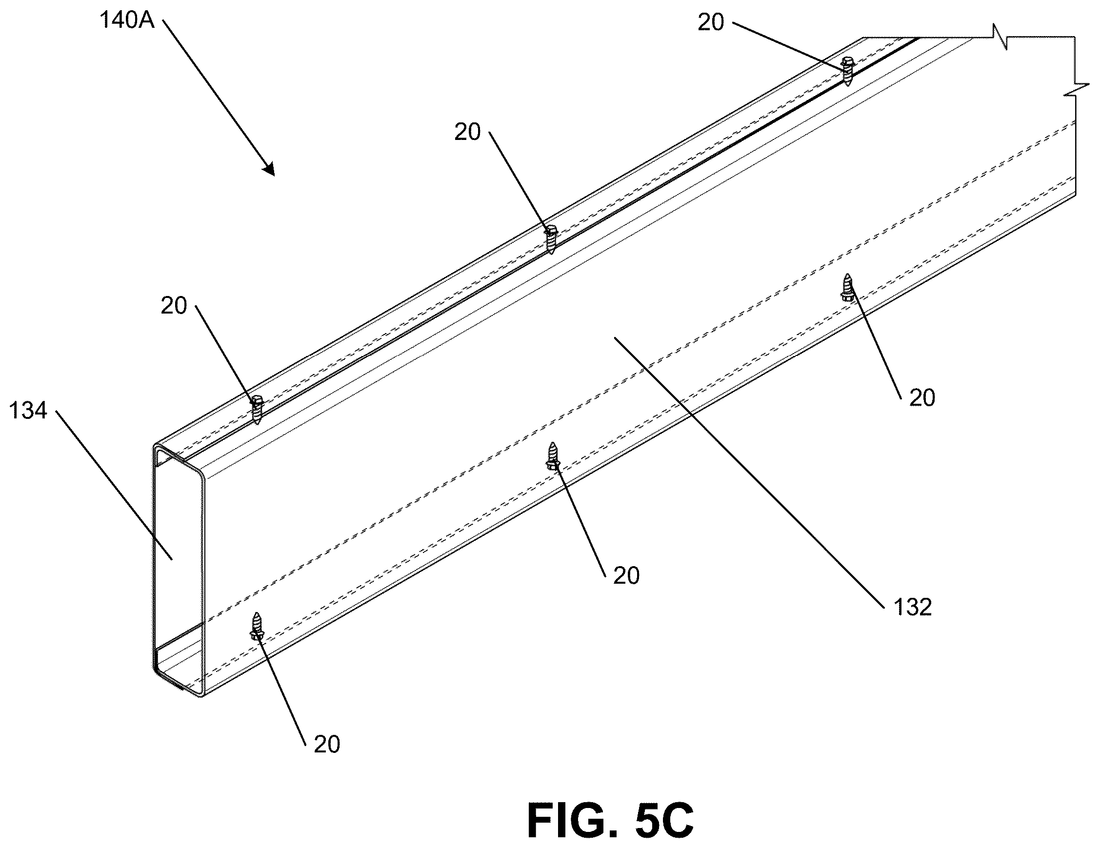 Patent US12460416 Figure 7 – Metal and steel substructure framing systems