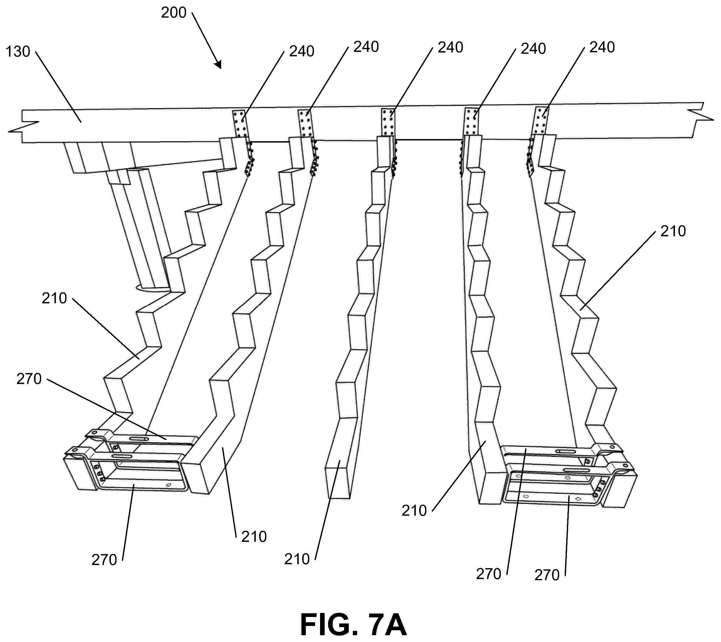 Patent US12460416 Figure 11 – Metal and steel substructure framing systems