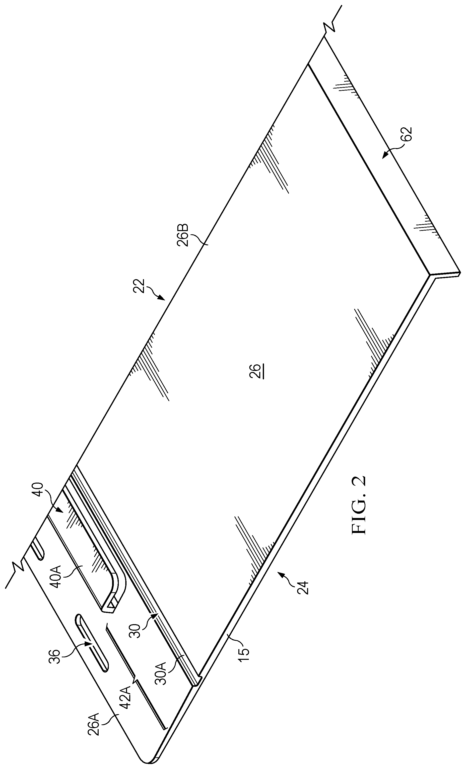 Patent US12460419 Figure 2 – Architectural siding and method of use