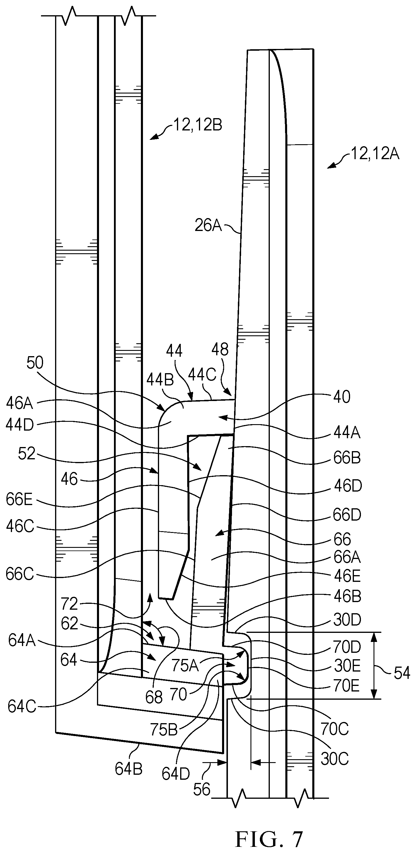 Patent US12460420 Figure 7 – Architectural siding and method of use