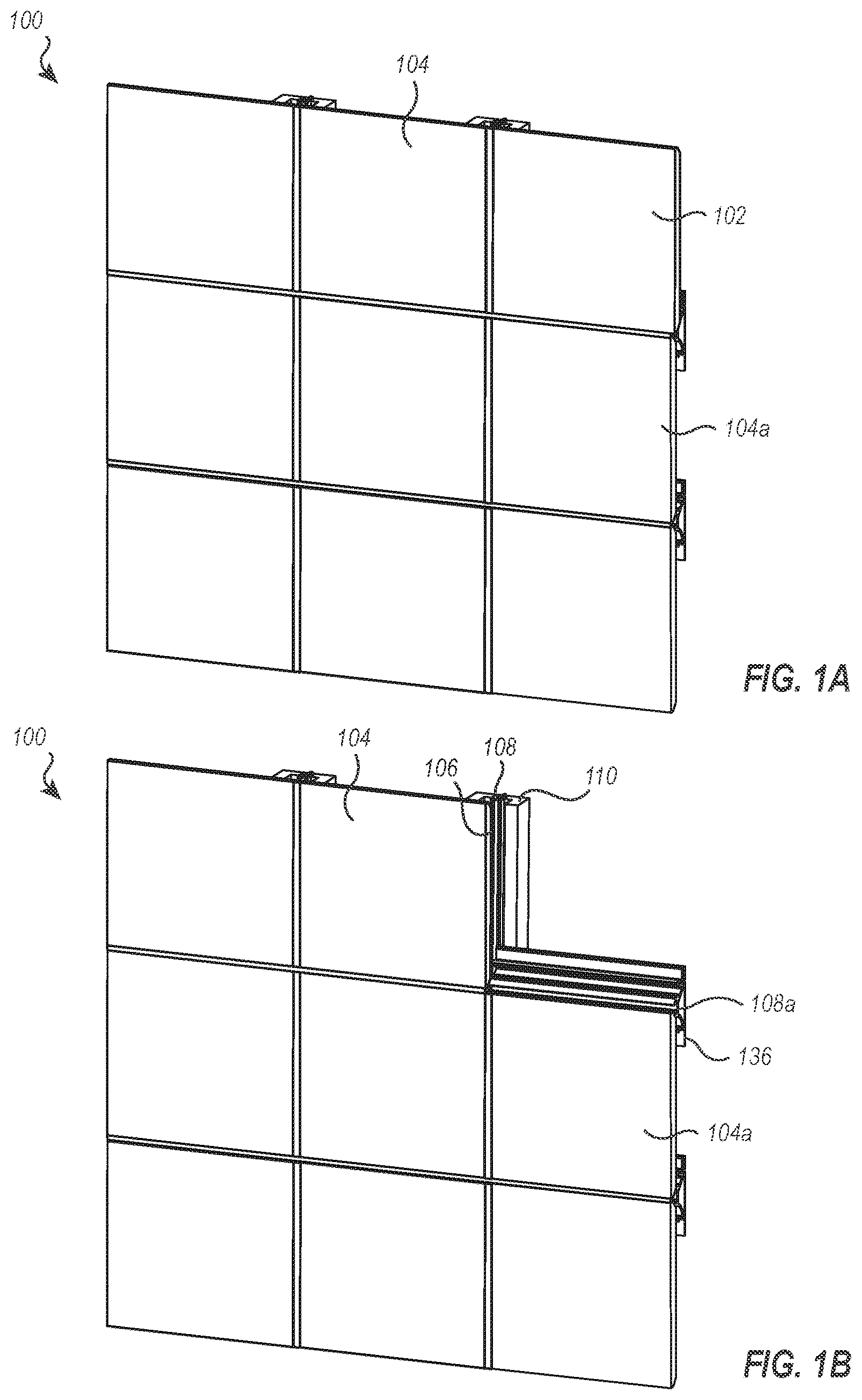 Patent US12460421 Figure 1 – Mastic and modular sealant systems