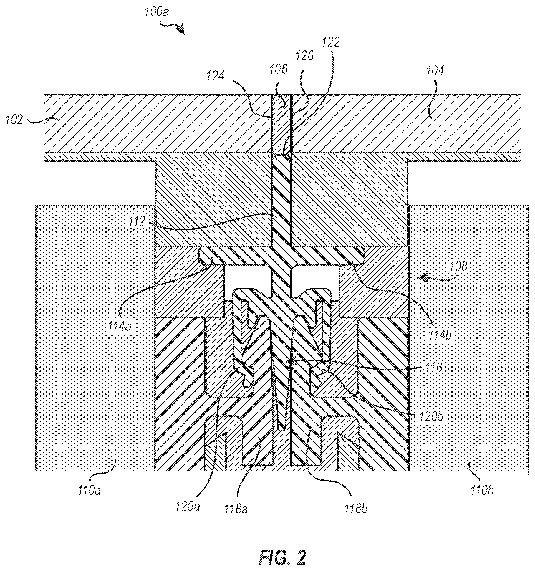 Patent US12460421 Figure 2 – Mastic and modular sealant systems