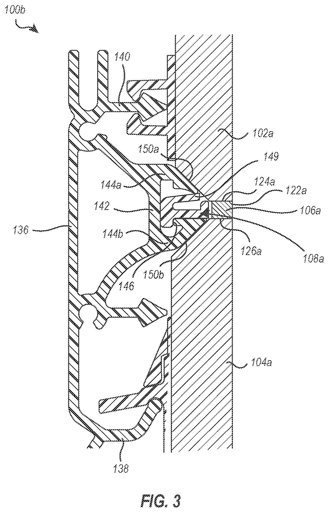 Patent US12460421 Figure 3 – Mastic and modular sealant systems