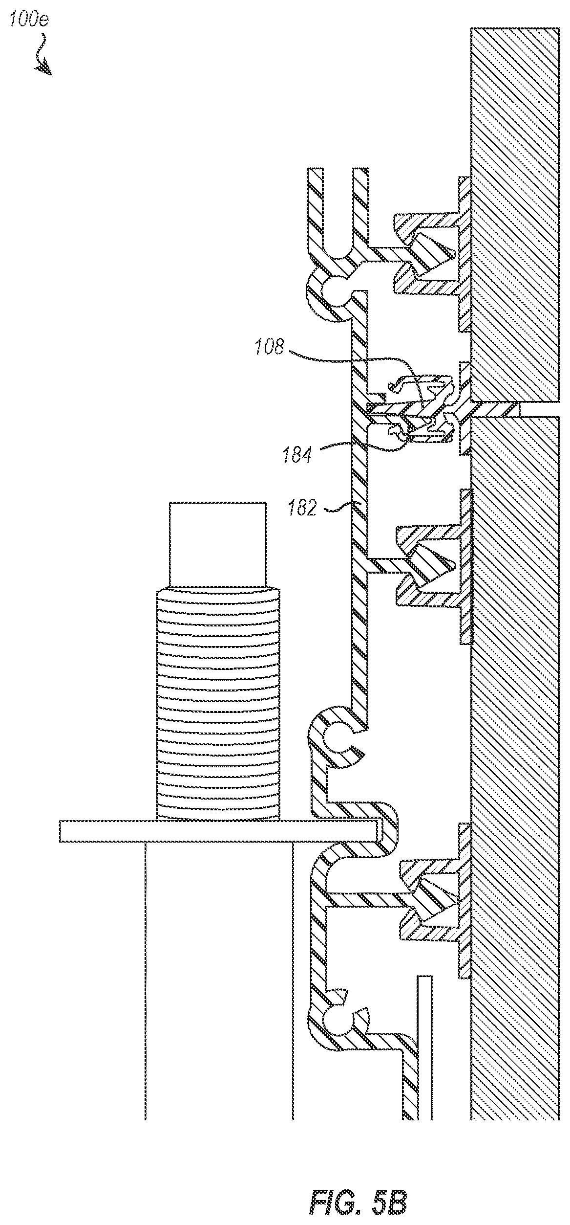 Patent US12460421 Figure 6 – Mastic and modular sealant systems
