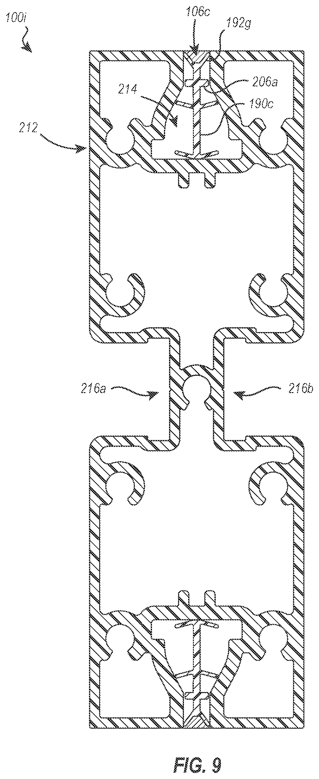 Patent US12460421 Figure 10 – Mastic and modular sealant systems