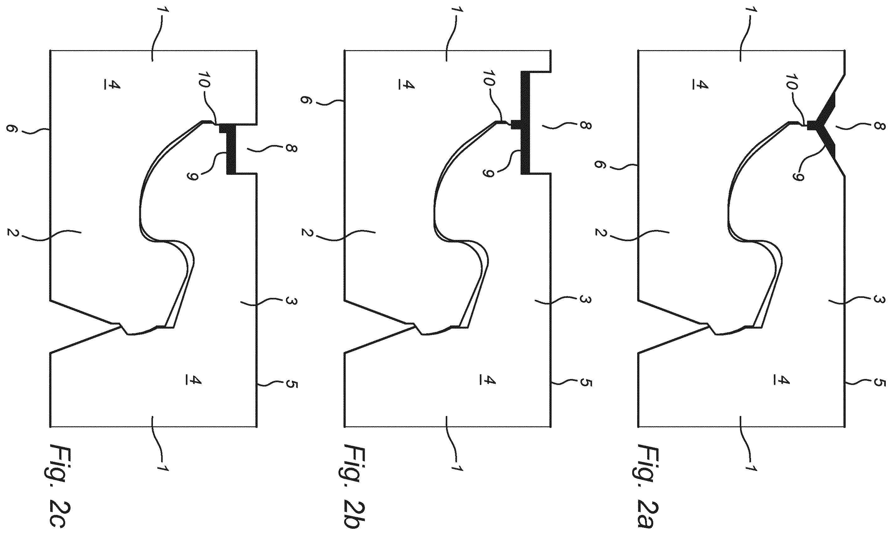 Patent US12460422 Figure 2 – Panel, covering, and method for manufacturing such a panel