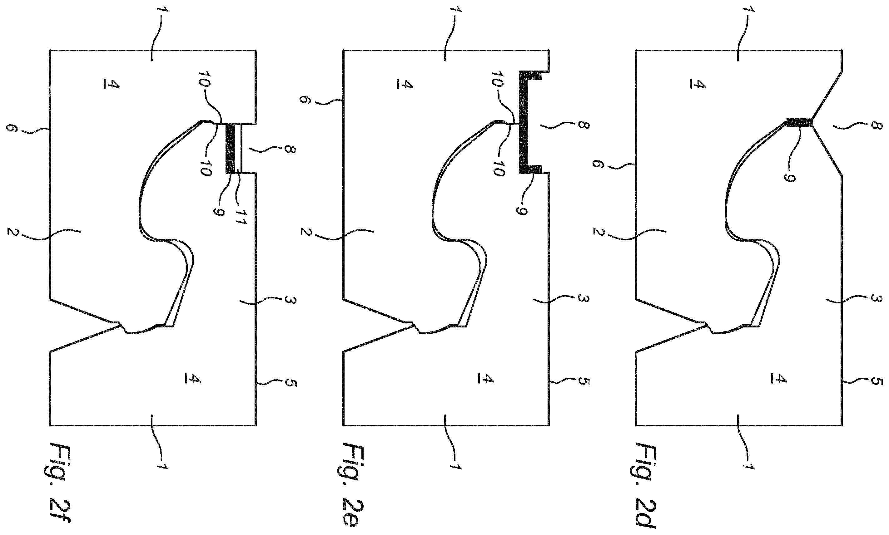 Patent US12460422 Figure 3 – Panel, covering, and method for manufacturing such a panel