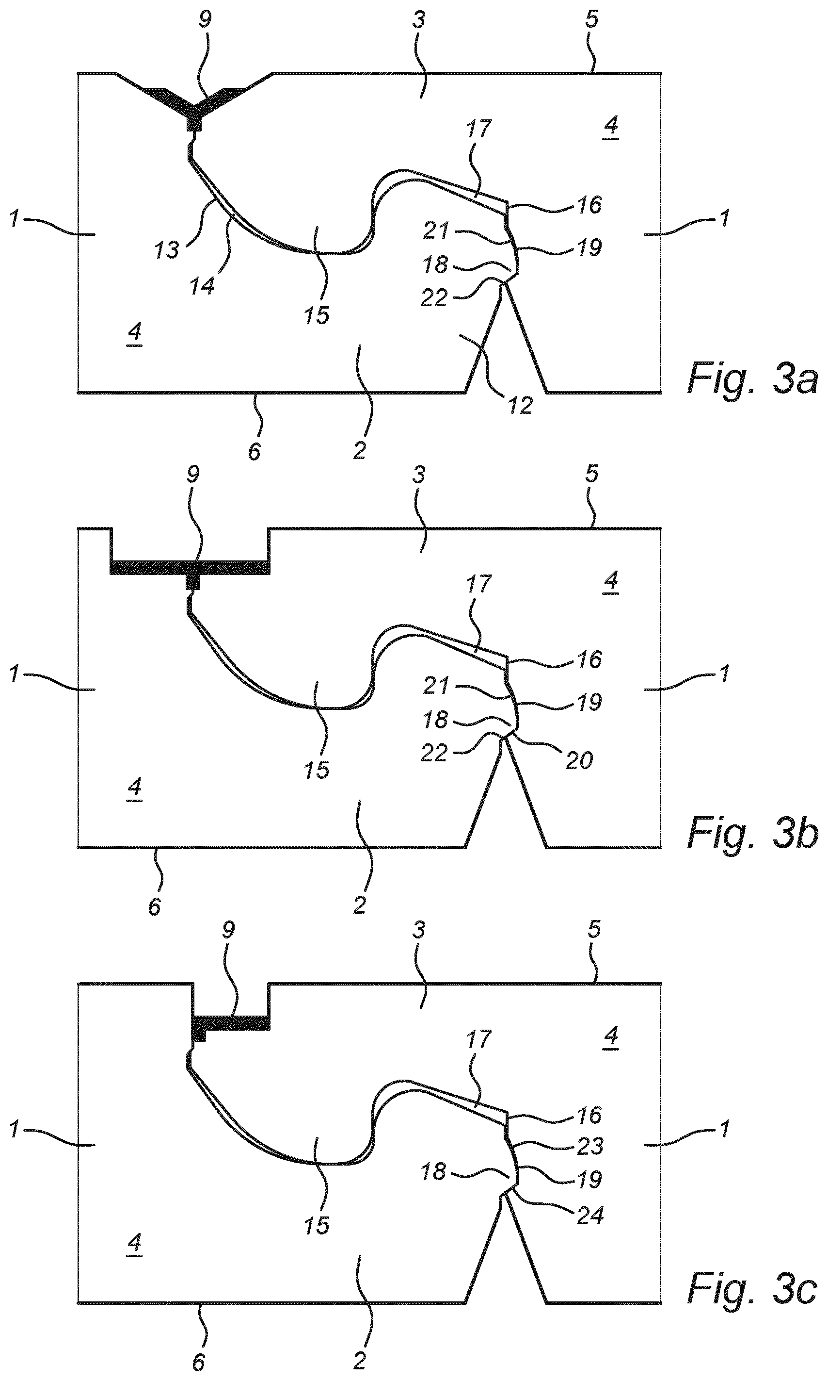Patent US12460422 Figure 4 – Panel, covering, and method for manufacturing such a panel