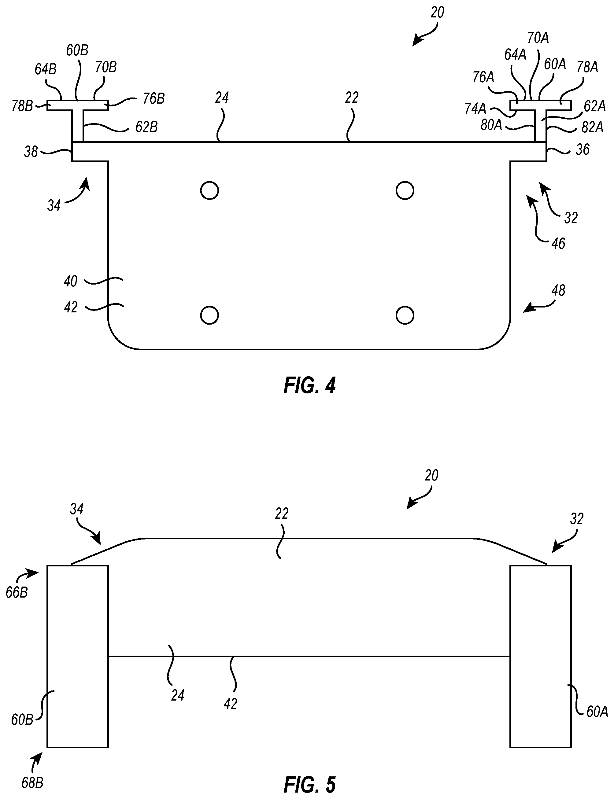 Patent US12460423 Figure 3 – Bracket for interconnecting the terminal end of deck boards and related methods