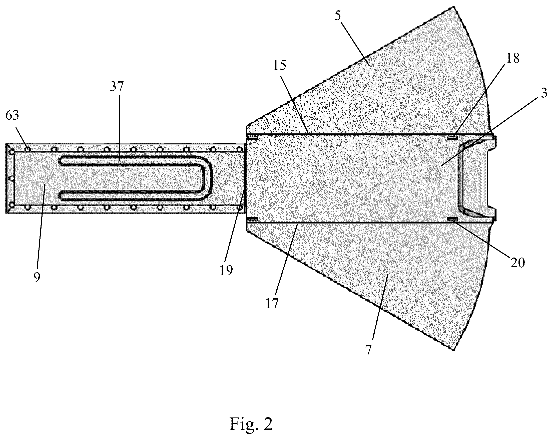 Patent US12460430 Figure 2 – Drywall compound applicator