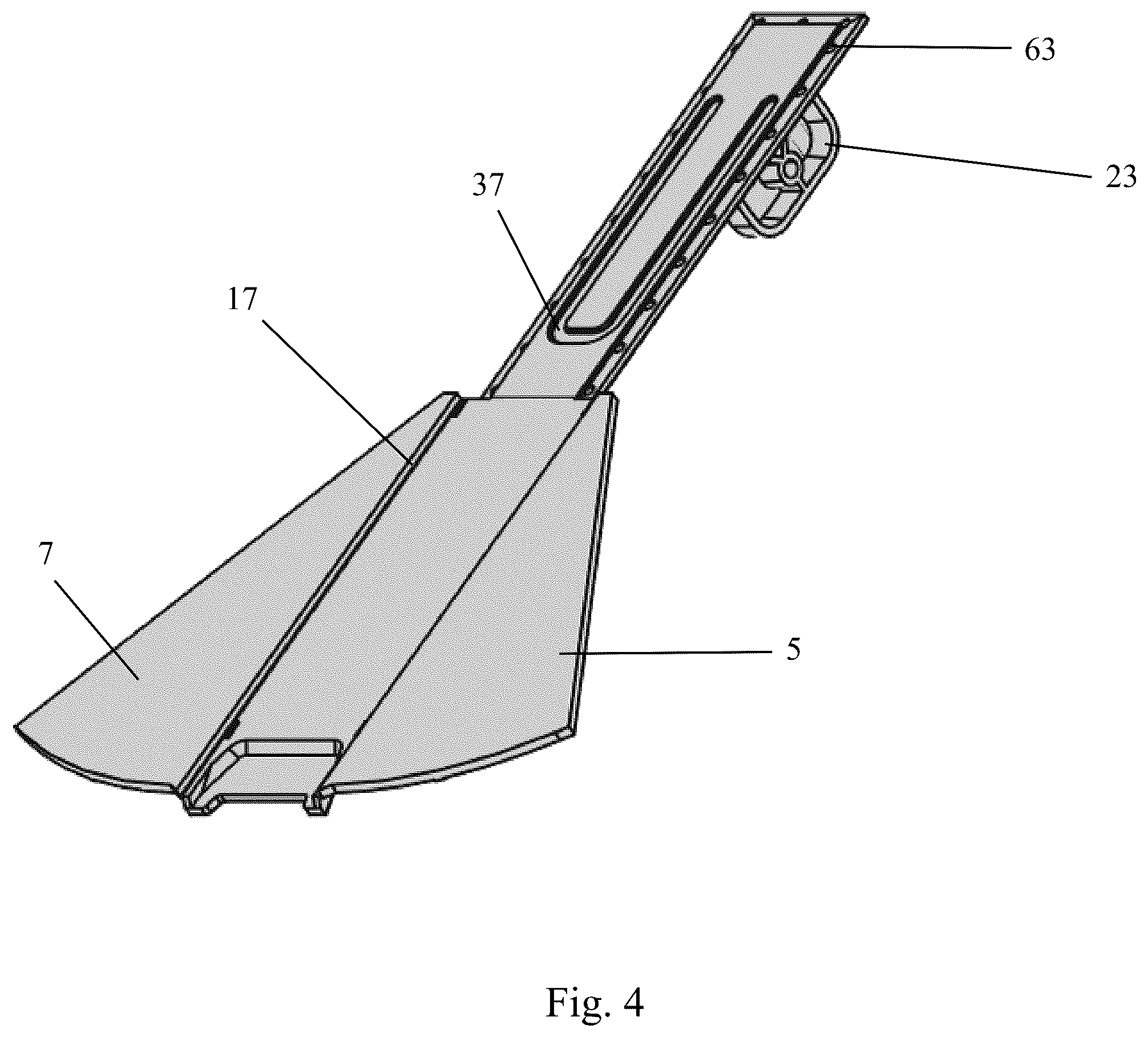 Patent US12460430 Figure 4 – Drywall compound applicator