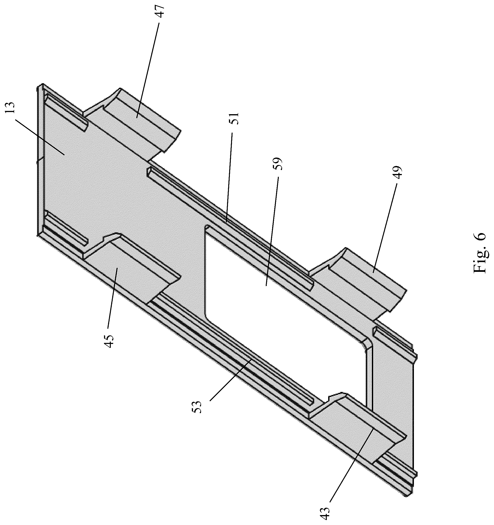 Patent US12460430 Figure 6 – Drywall compound applicator