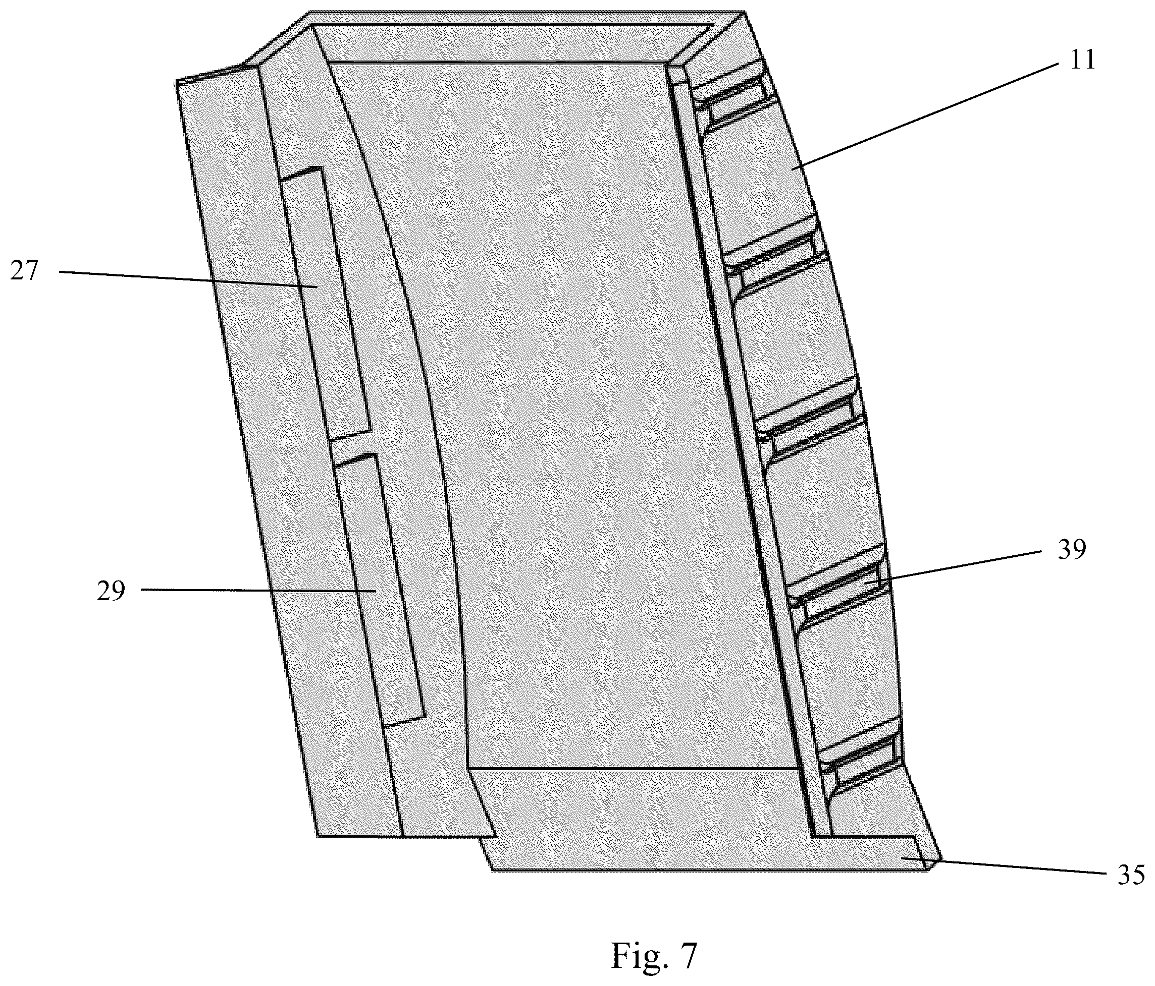 Patent US12460430 Figure 7 – Drywall compound applicator