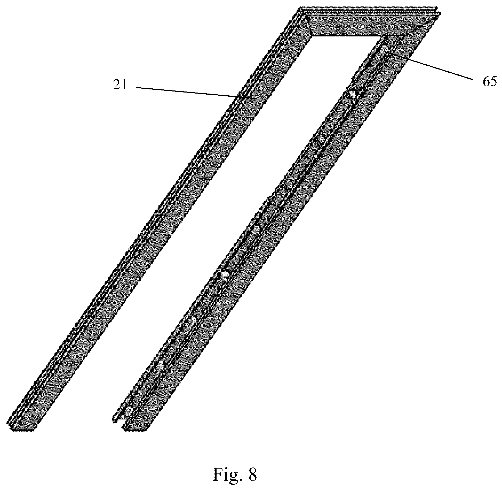 Patent US12460430 Figure 8 – Drywall compound applicator