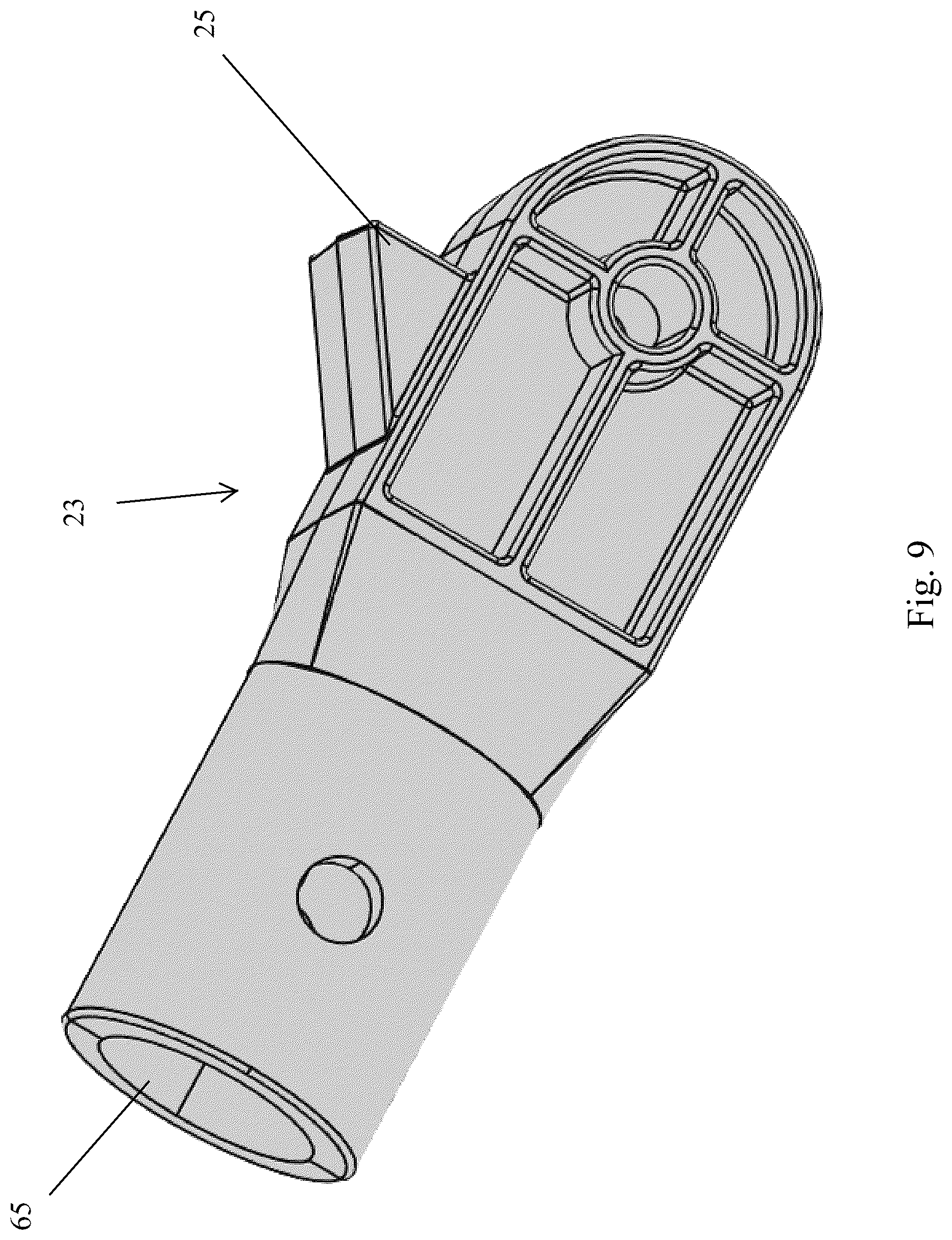 Patent US12460430 Figure 9 – Drywall compound applicator