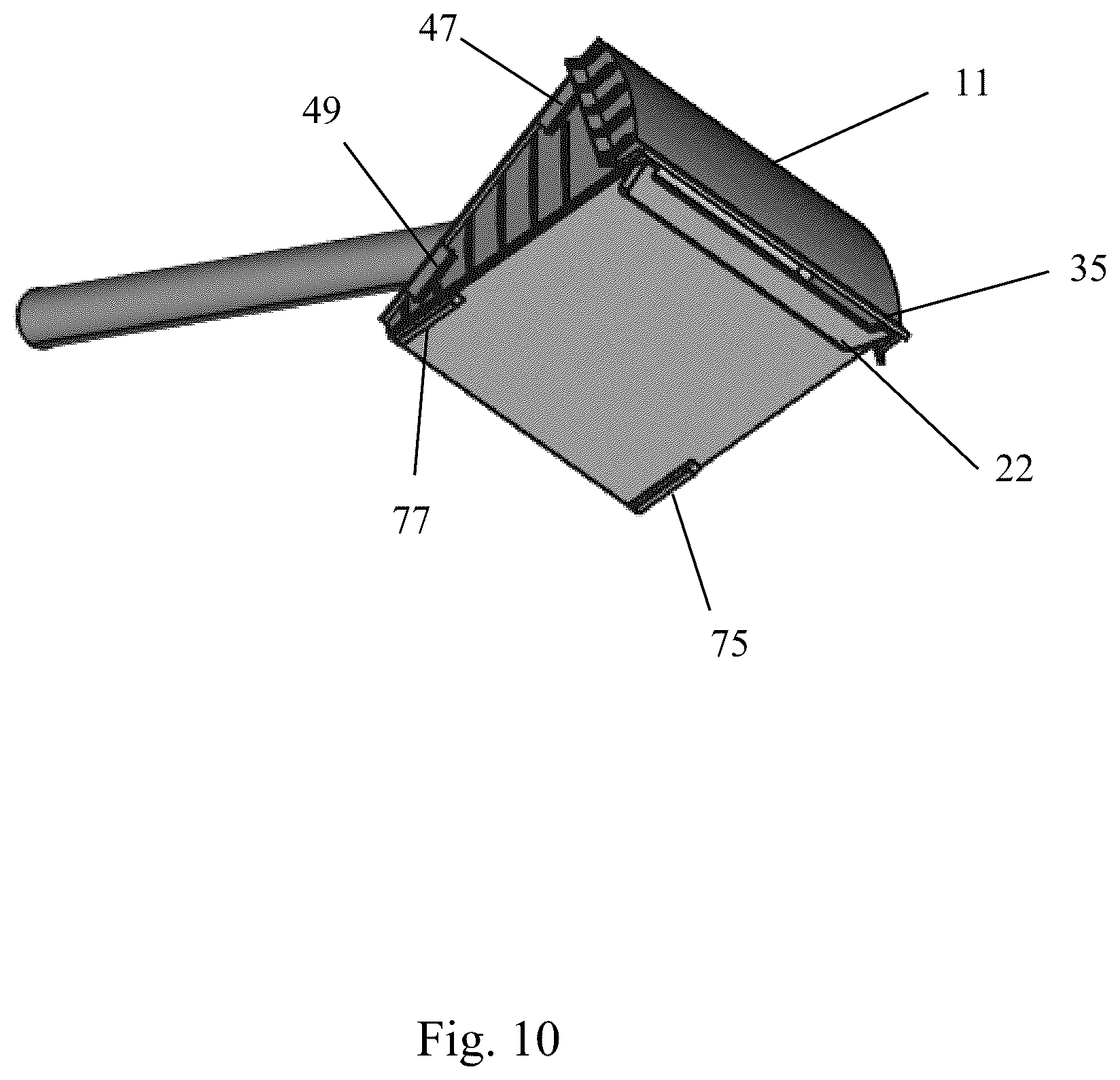 Patent US12460430 Figure 10 – Drywall compound applicator