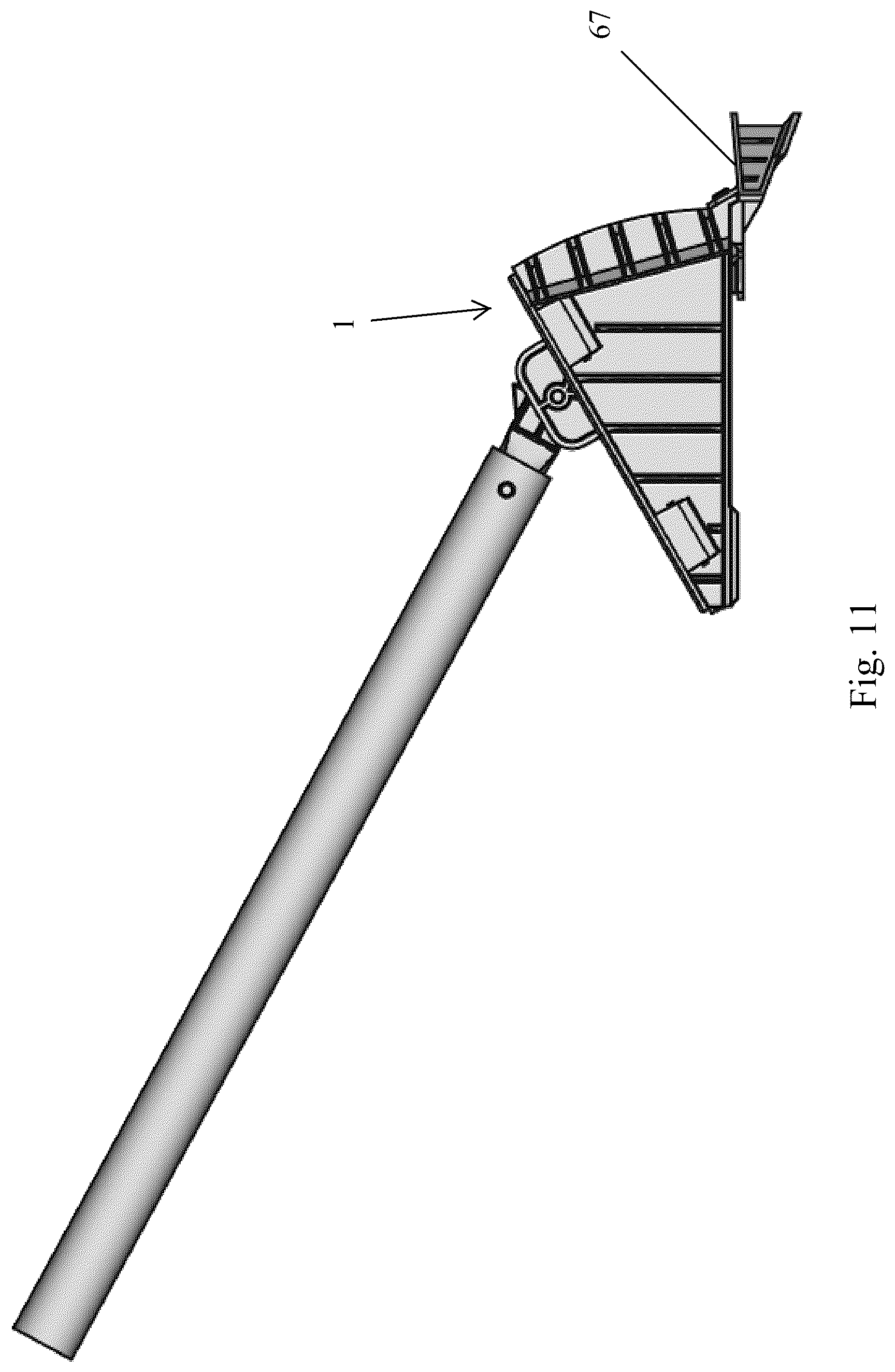 Patent US12460430 Figure 11 – Drywall compound applicator