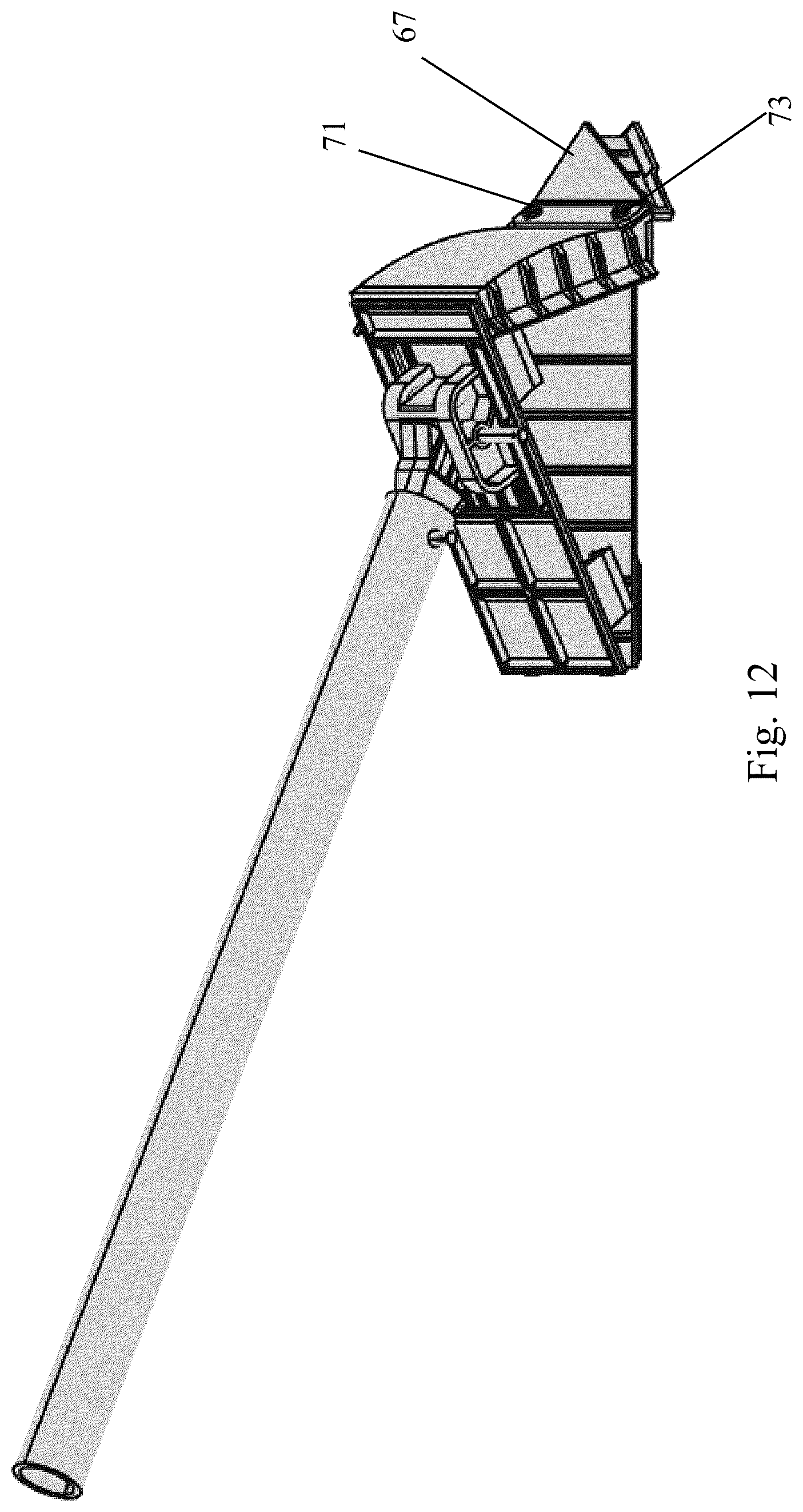 Patent US12460430 Figure 12 – Drywall compound applicator
