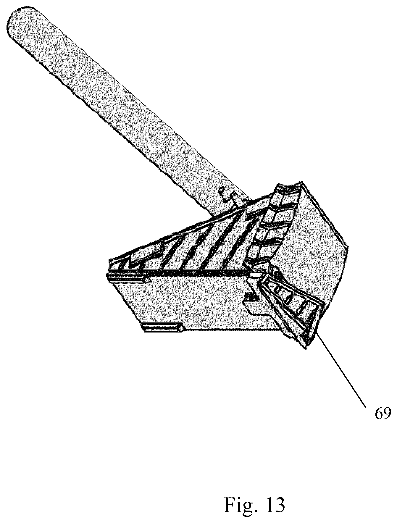 Patent US12460430 Figure 13 – Drywall compound applicator