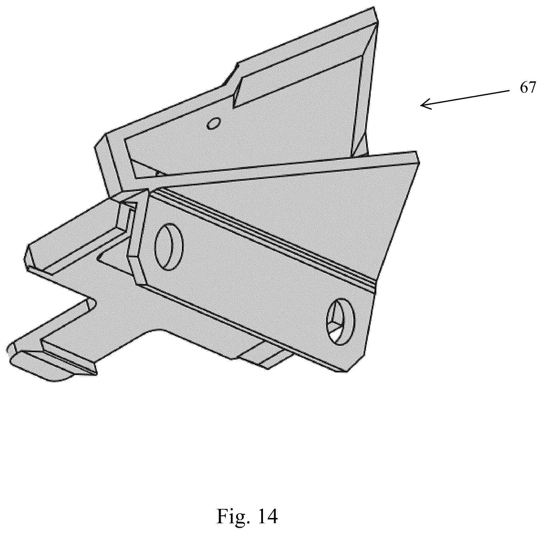 Patent US12460430 Figure 14 – Drywall compound applicator