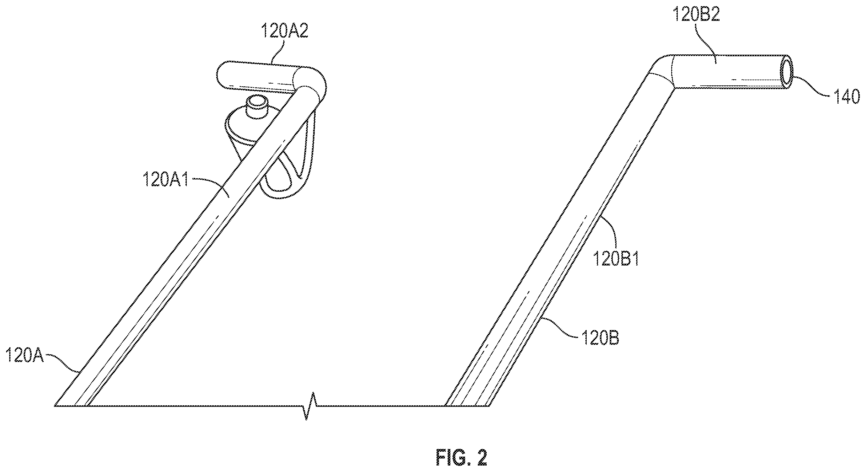 Patent US12460431 Figure 2 – Concrete screed device with oscillating screed bar