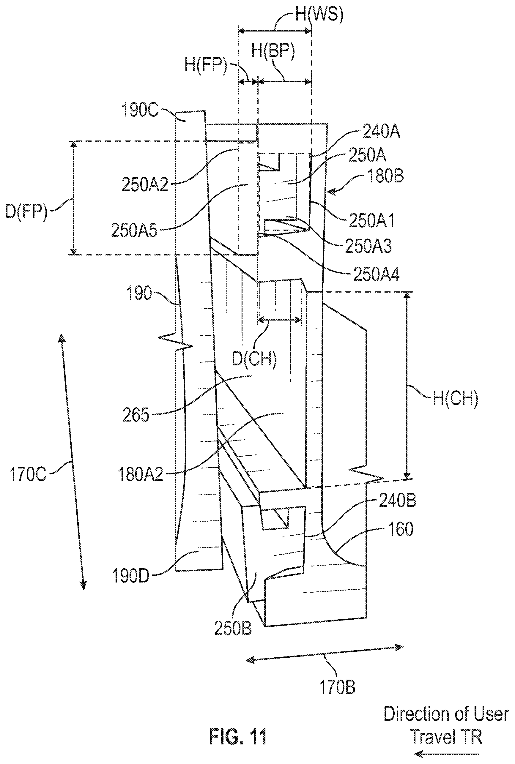 Patent US12460431 Figure 9 – Concrete screed device with oscillating screed bar