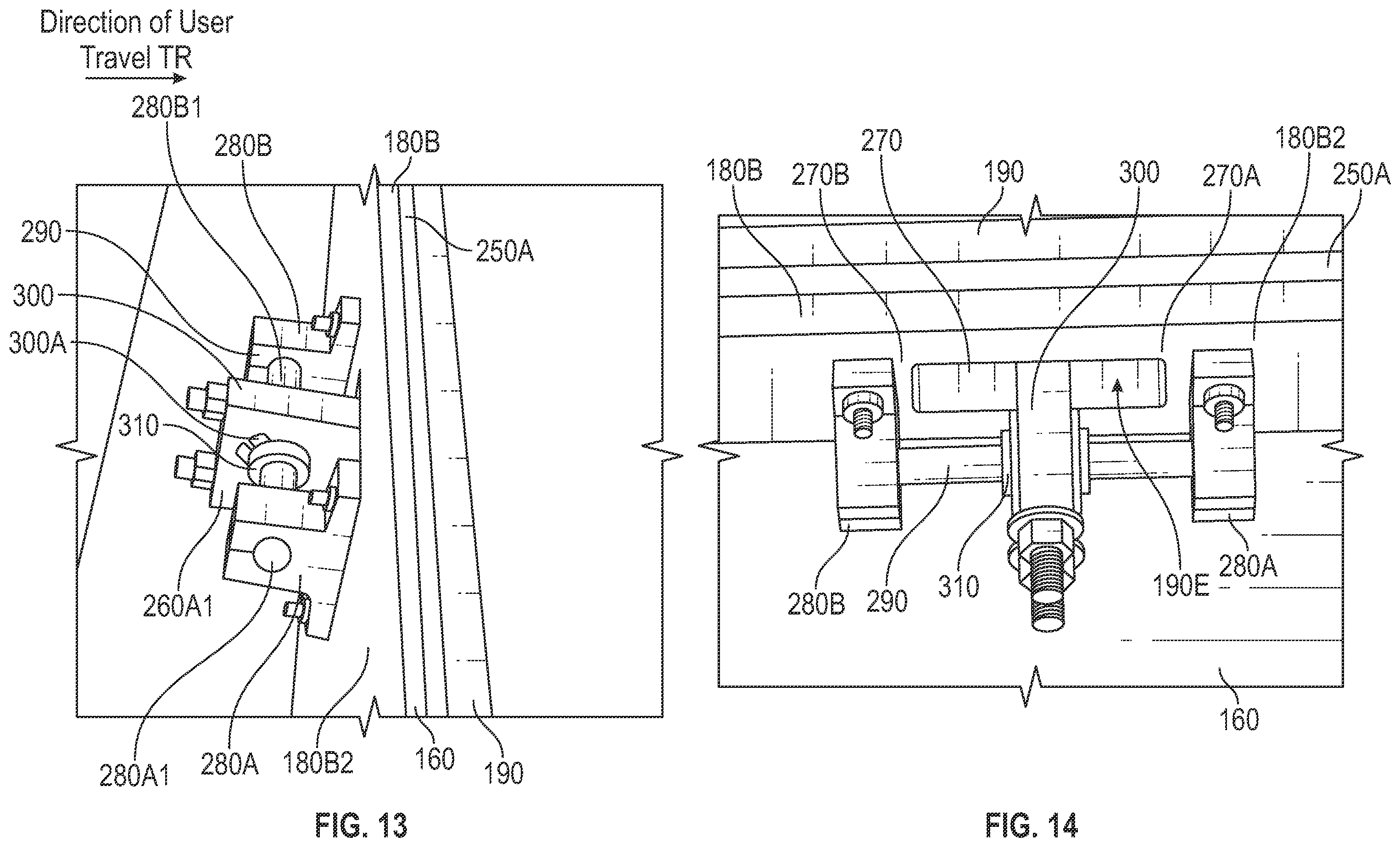 Patent US12460431 Figure 11 – Concrete screed device with oscillating screed bar
