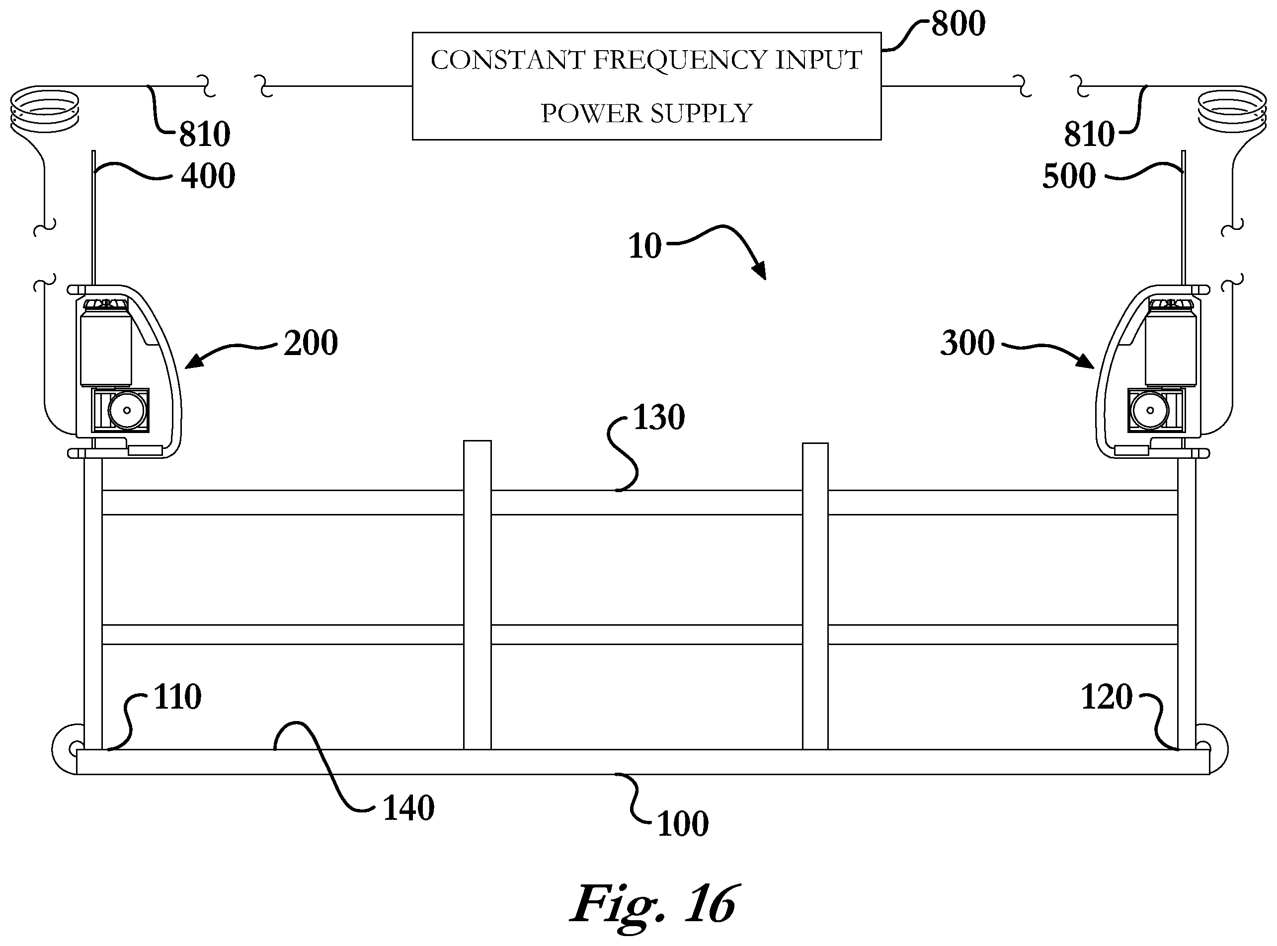 Patent US12460432 Figure 12 – Suspension work platform hoist system