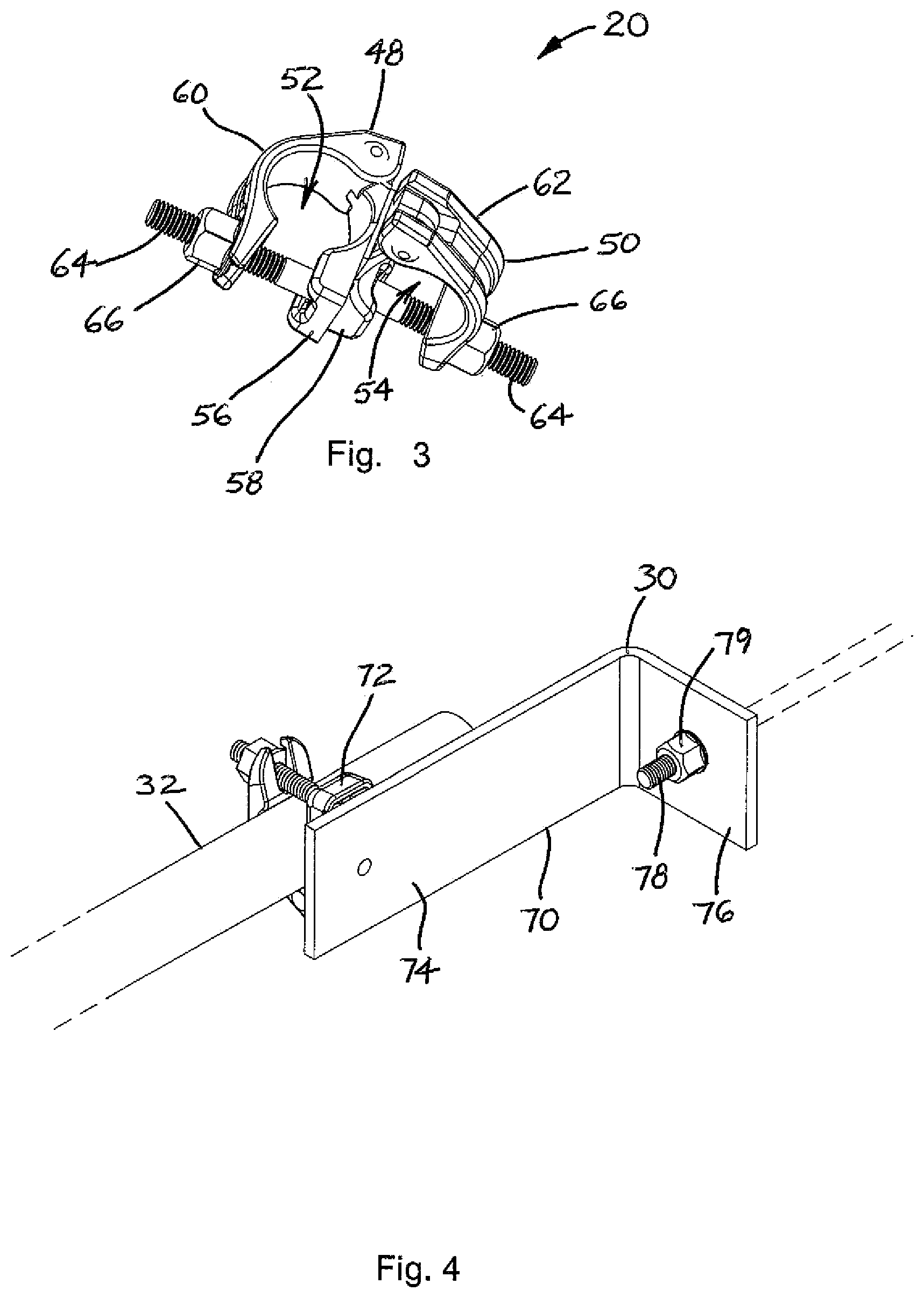 Patent US12460433 Figure 3 – Scaffold safety device and monitoring system