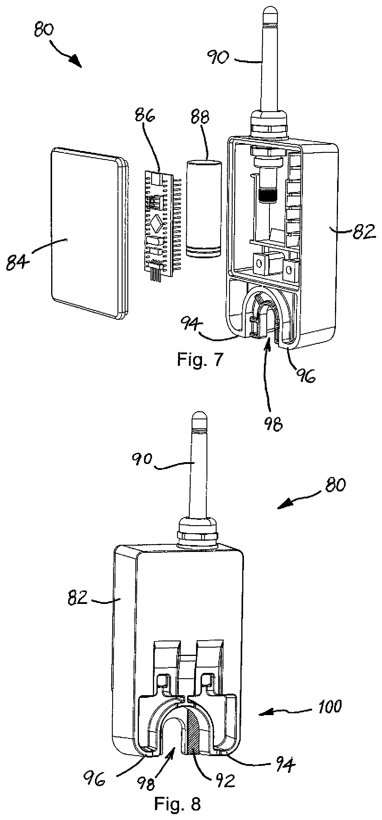 Patent US12460433 Figure 5 – Scaffold safety device and monitoring system