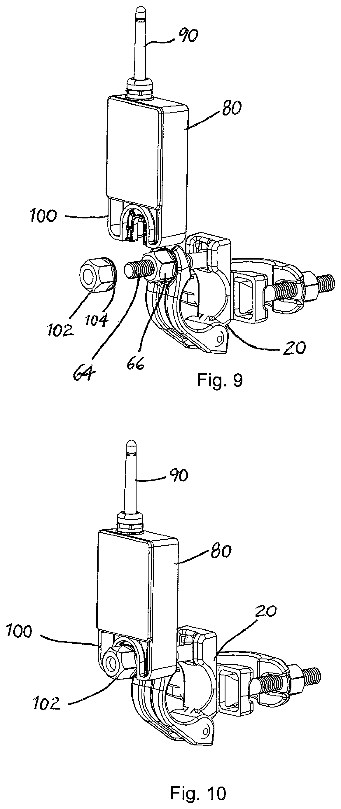 Patent US12460433 Figure 6 – Scaffold safety device and monitoring system