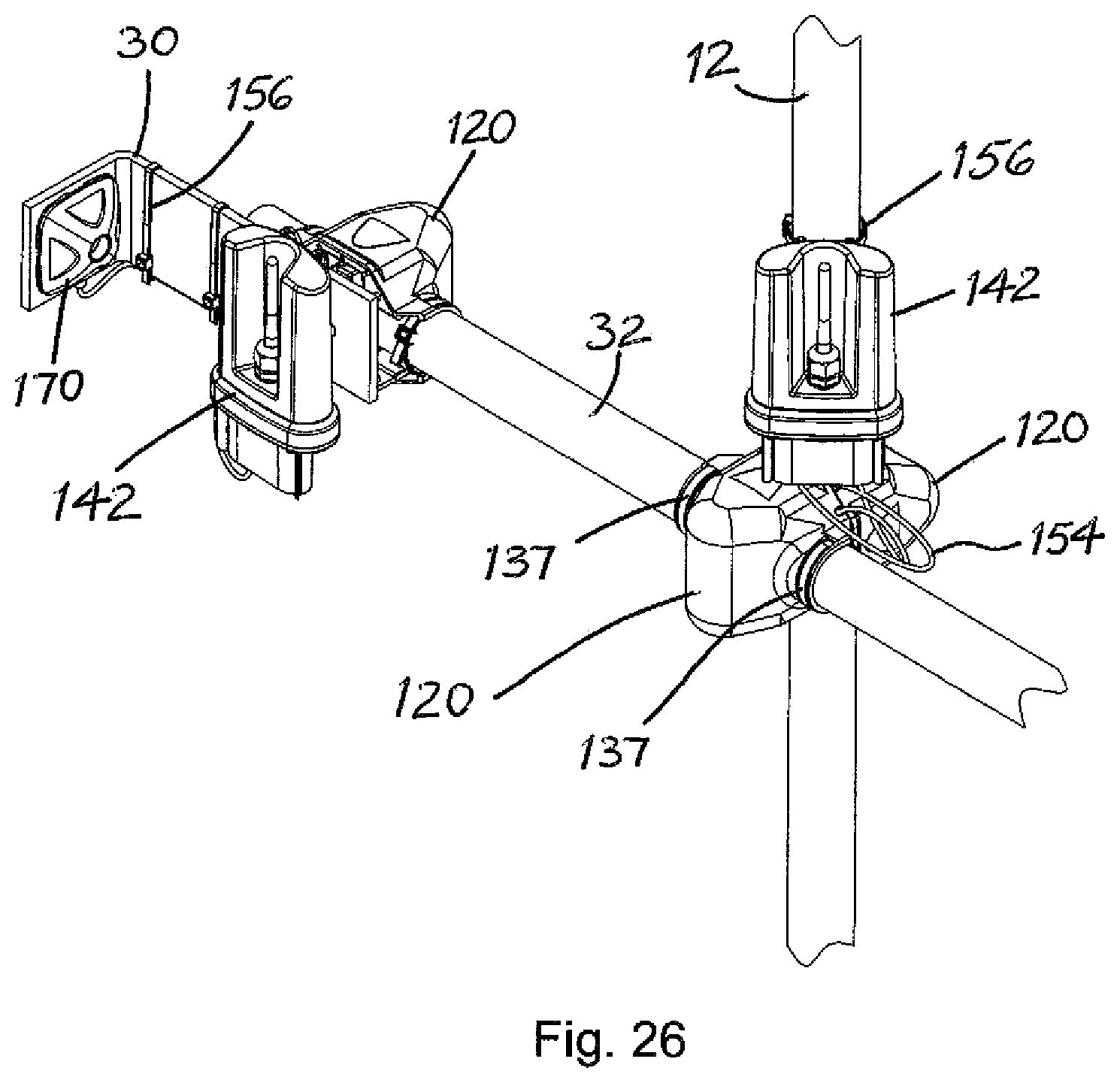 Patent US12460433 Figure 17 – Scaffold safety device and monitoring system
