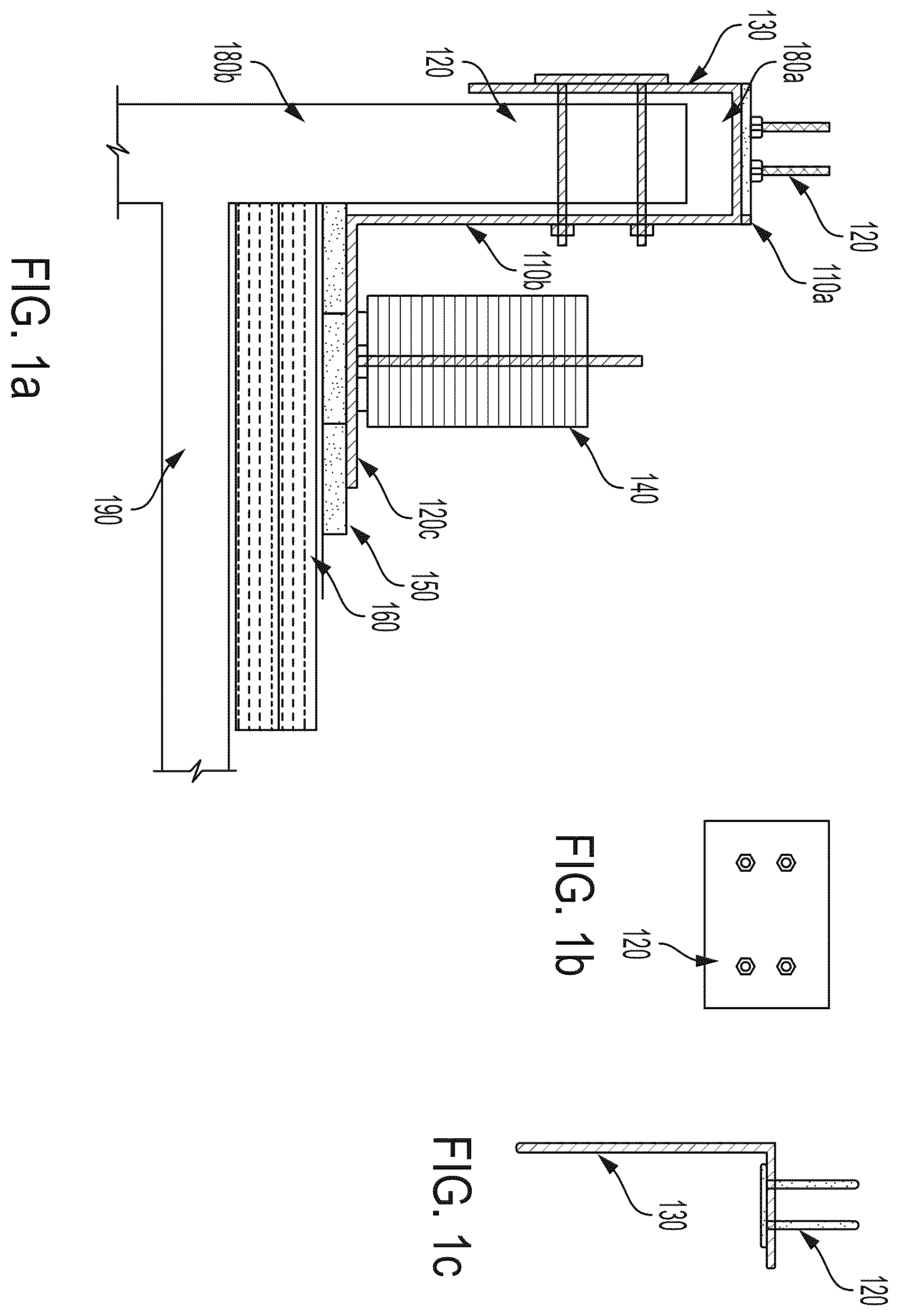Patent US12460434 Figure 1 – Apparatus for quick-deploy scaffolding