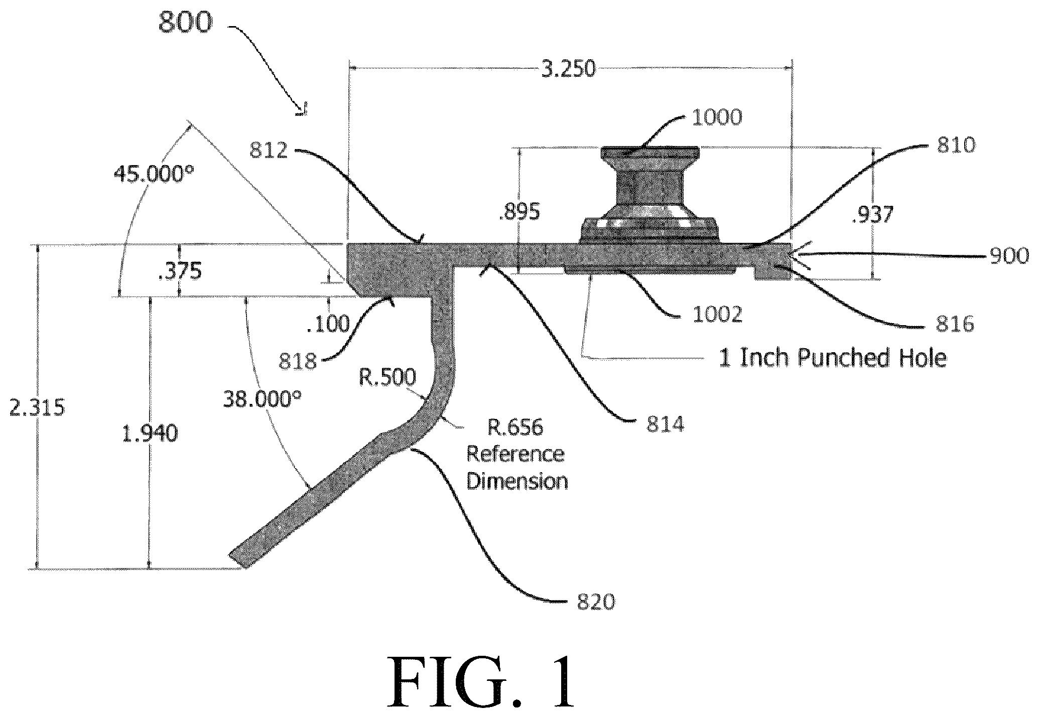 Patent US12460436 Figure 1 – Mounting devices for a pool cover and method of installing a swimming pool cover