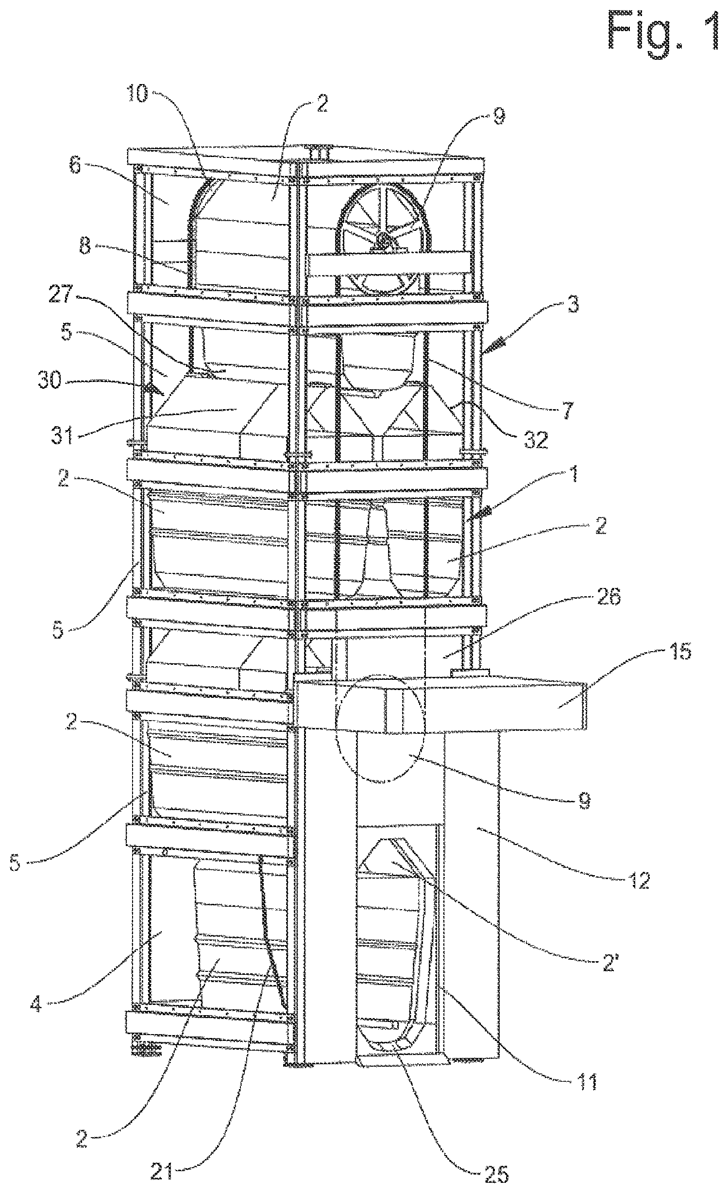 Patent US12460438 Figure 1 – Parking device more particularly for bicycles