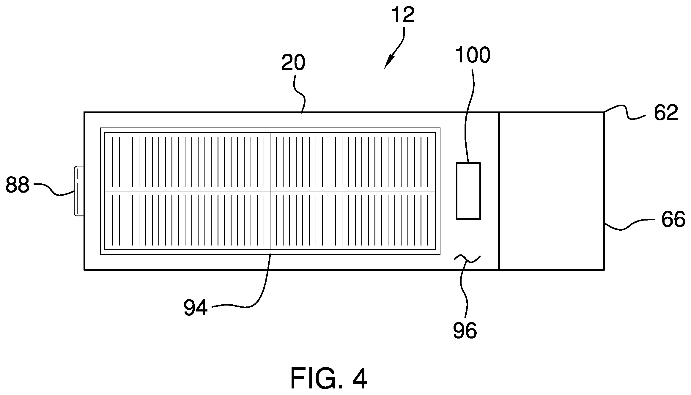 Patent US12460439 Figure 4 – Tombstone audio device