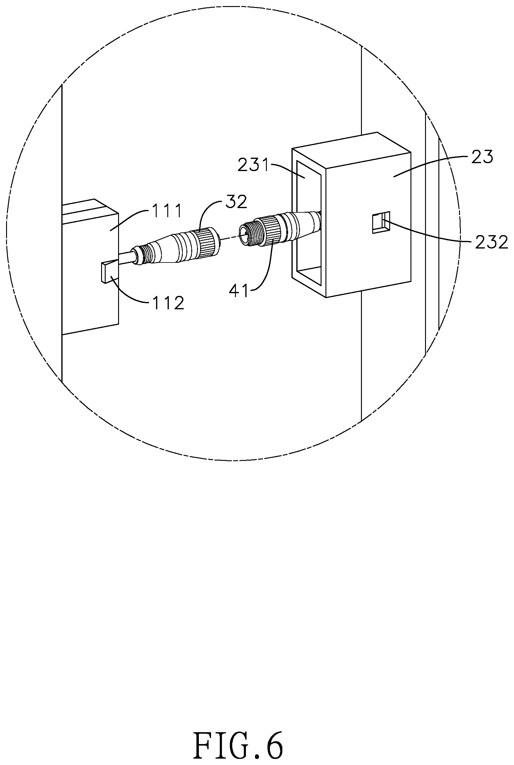 Patent US12460441 Figure 6 – Decorative fence
