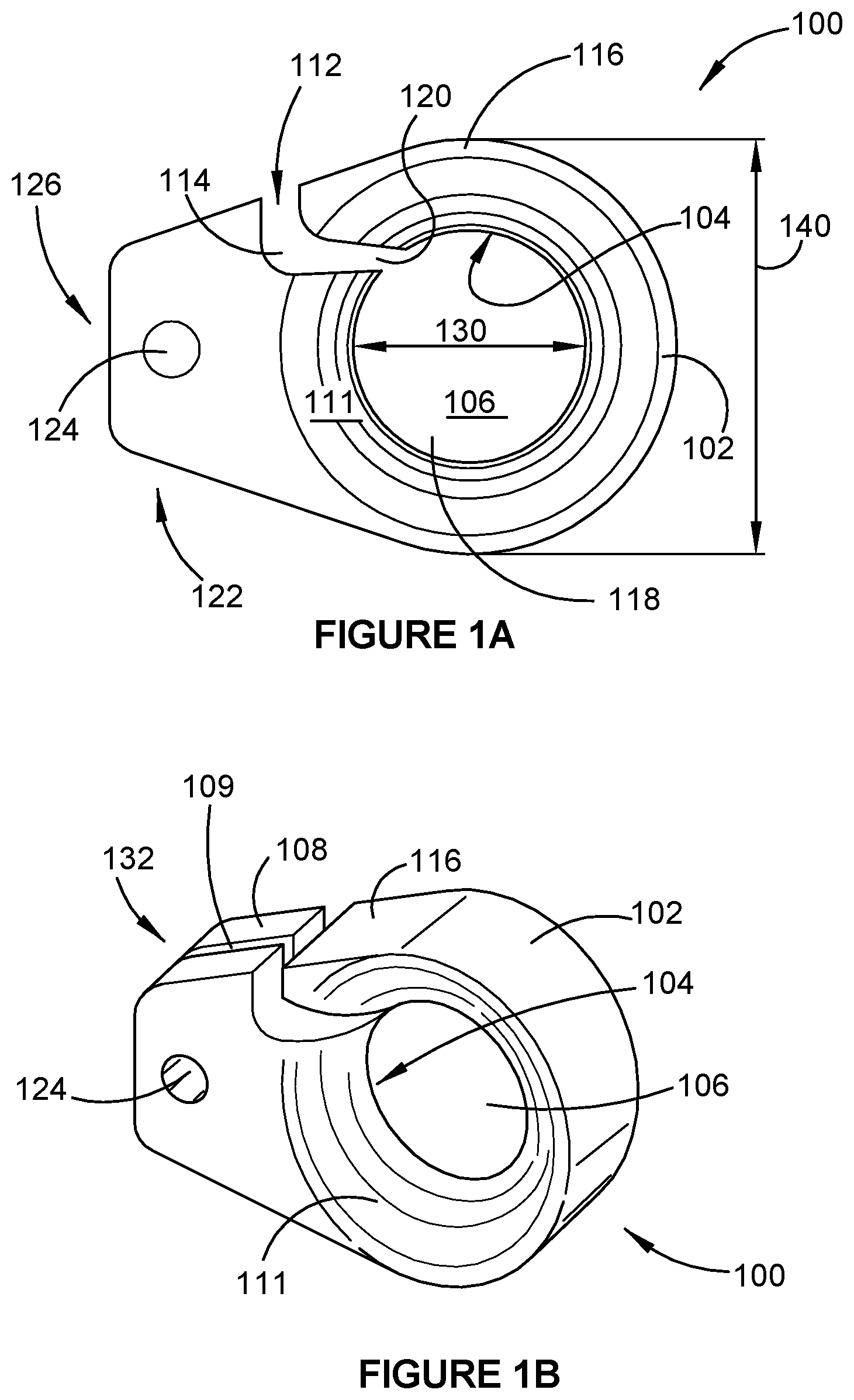 Patent US12460442 Figure 1 – Fence device