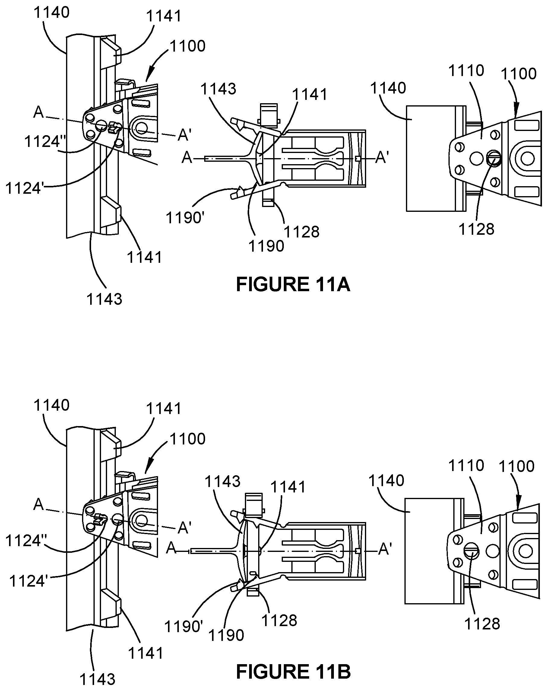 Patent US12460442 Figure 11 – Fence device