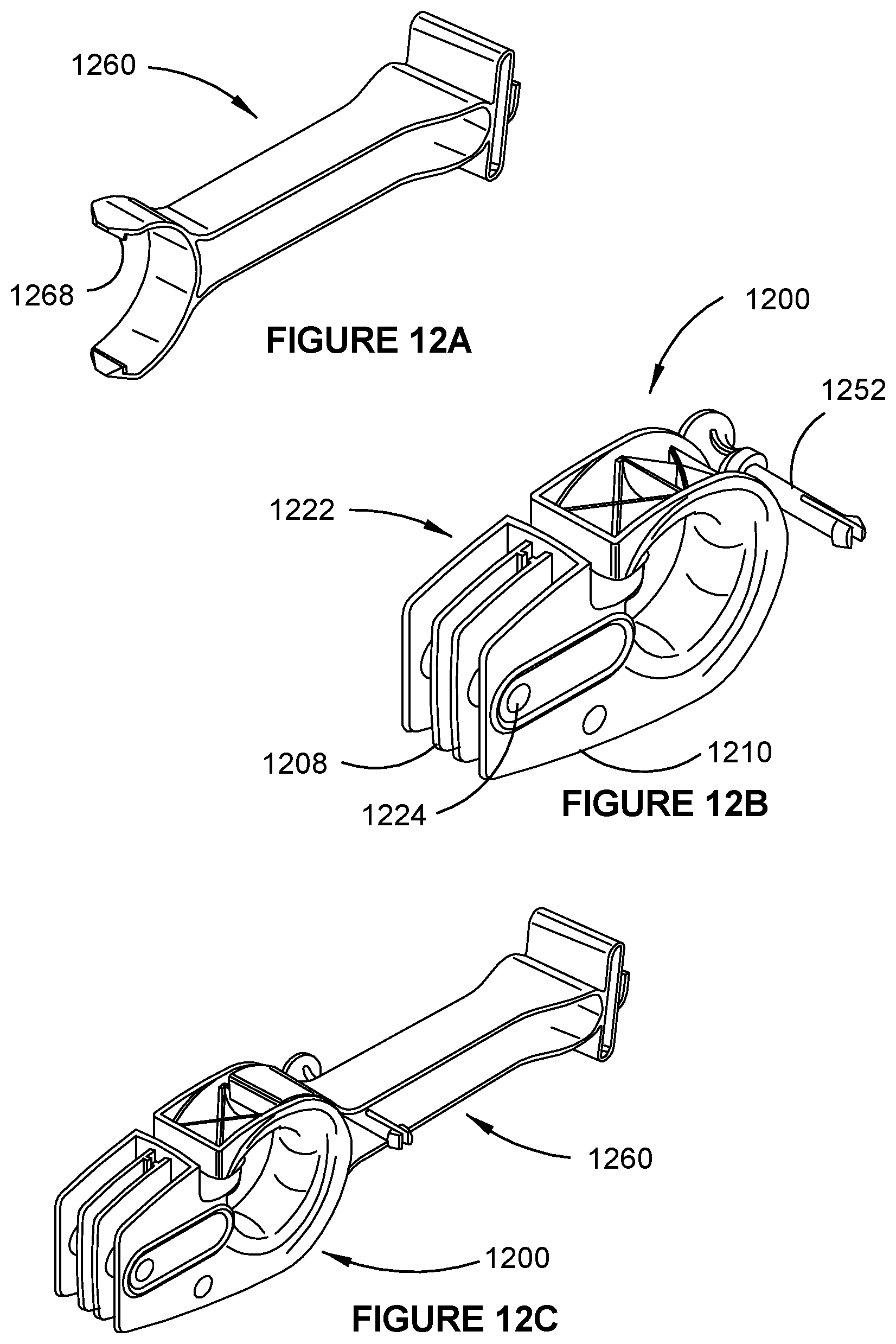 Patent US12460442 Figure 12 – Fence device