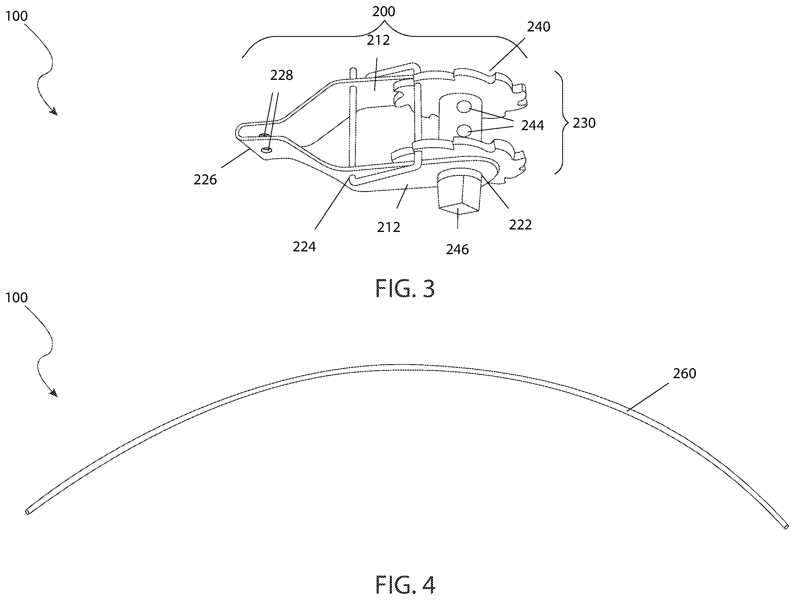 Patent US12460443 Figure 2 – Inline fence strainer ratchet