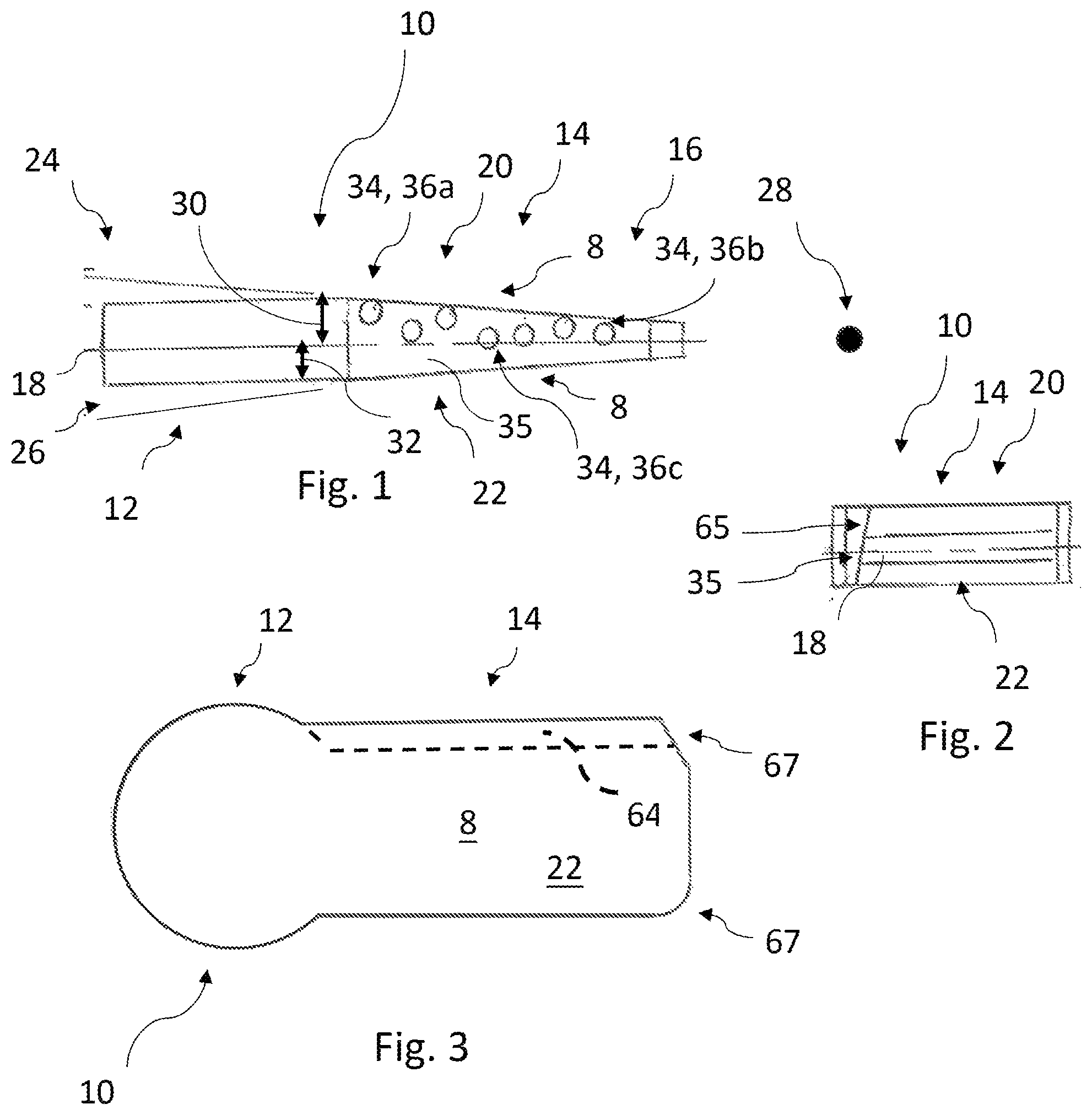 Patent US12460445 Figure 1 – Lock cores and keys