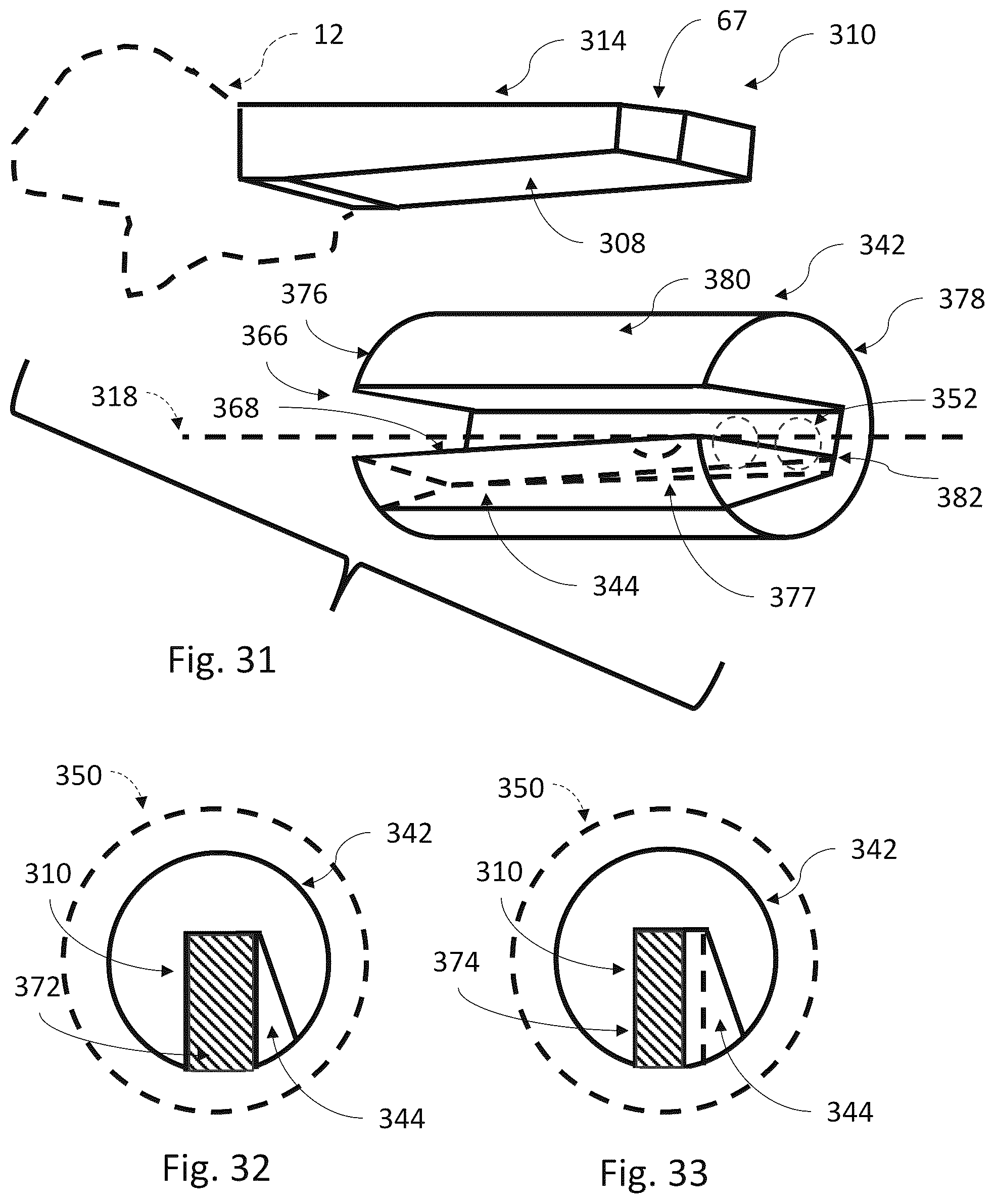 Patent US12460445 Figure 9 – Lock cores and keys