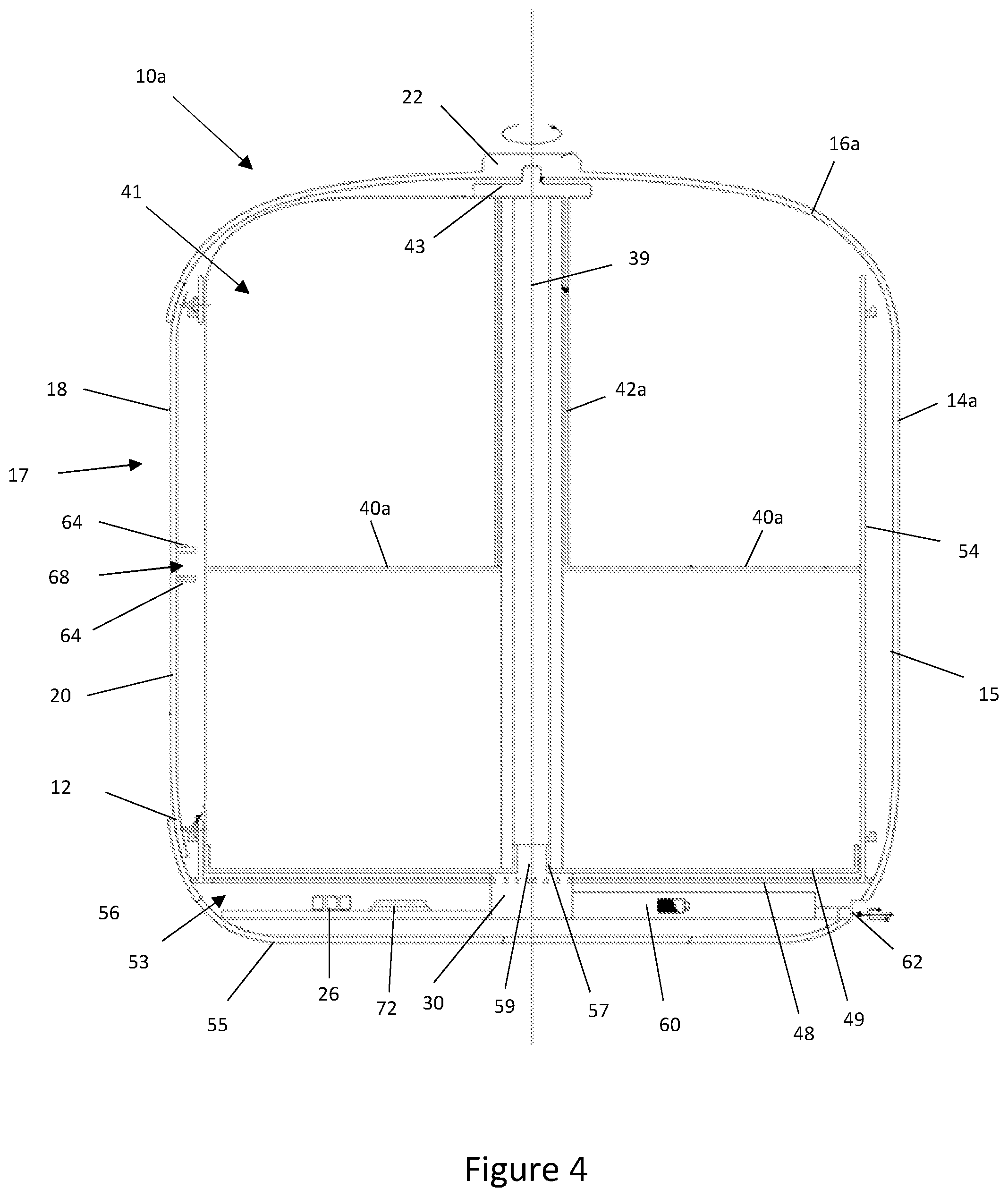 Patent US12460446 Figure 4 – Method and a housing for storing and controllably releasing a product