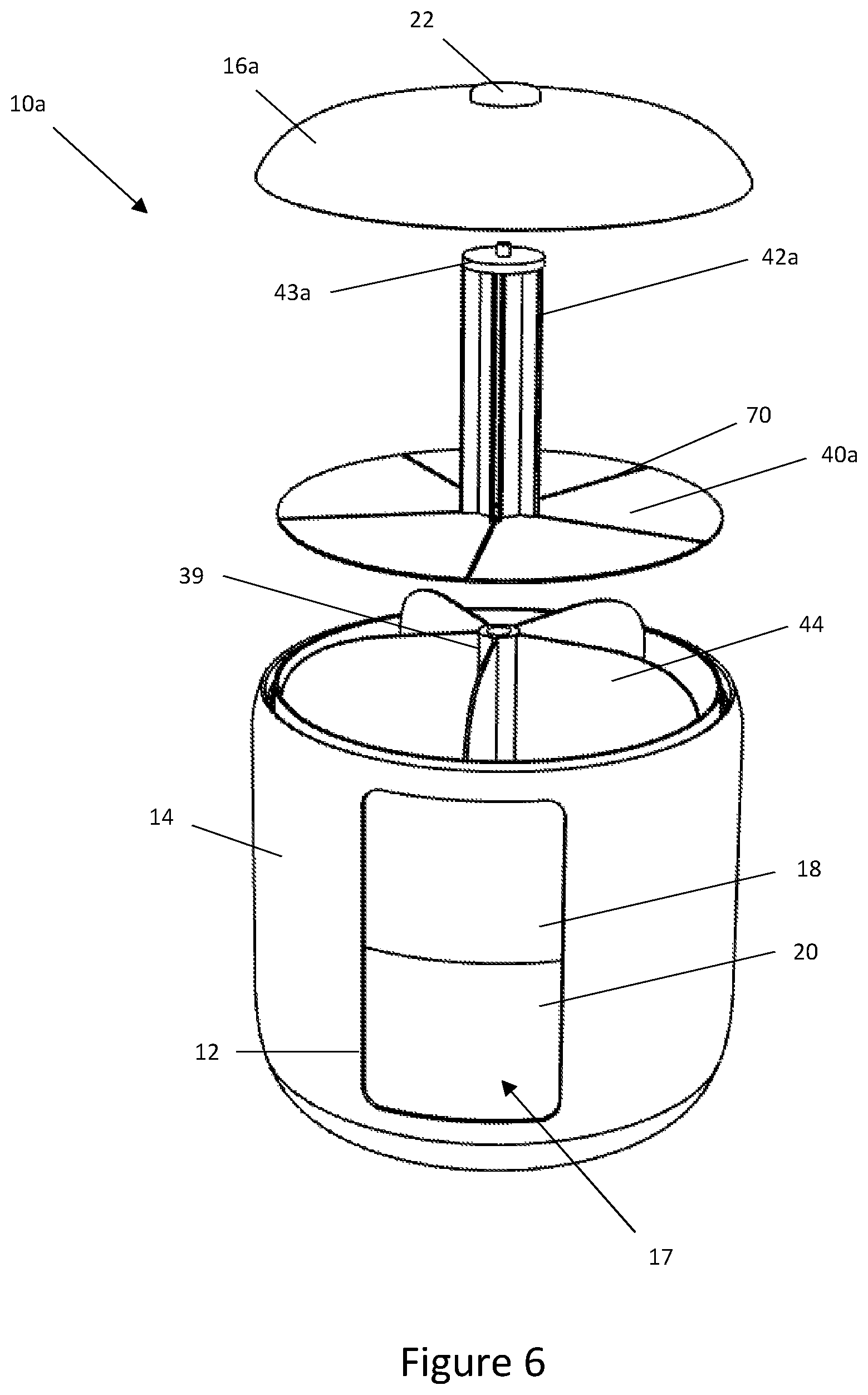 Patent US12460446 Figure 6 – Method and a housing for storing and controllably releasing a product