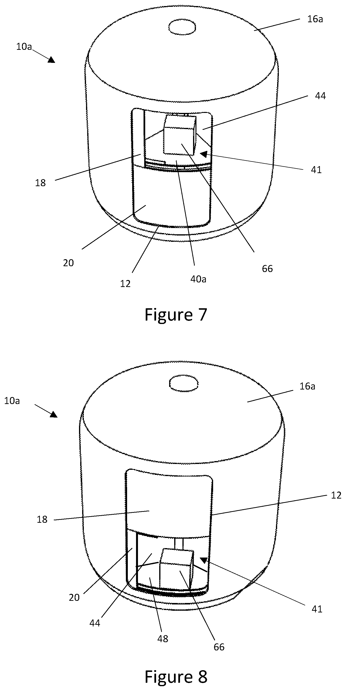 Patent US12460446 Figure 7 – Method and a housing for storing and controllably releasing a product